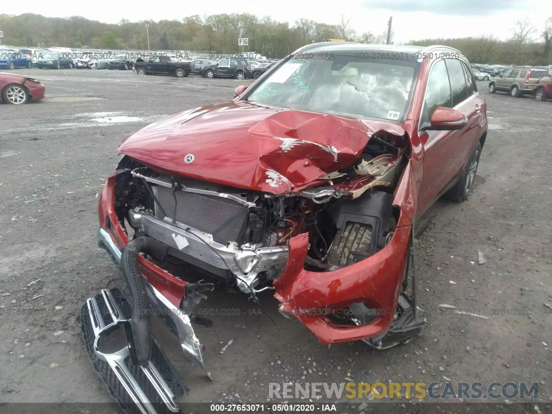 6 Photograph of a damaged car WDC0G4KB9KV178104 MERCEDES-BENZ GLC 2019