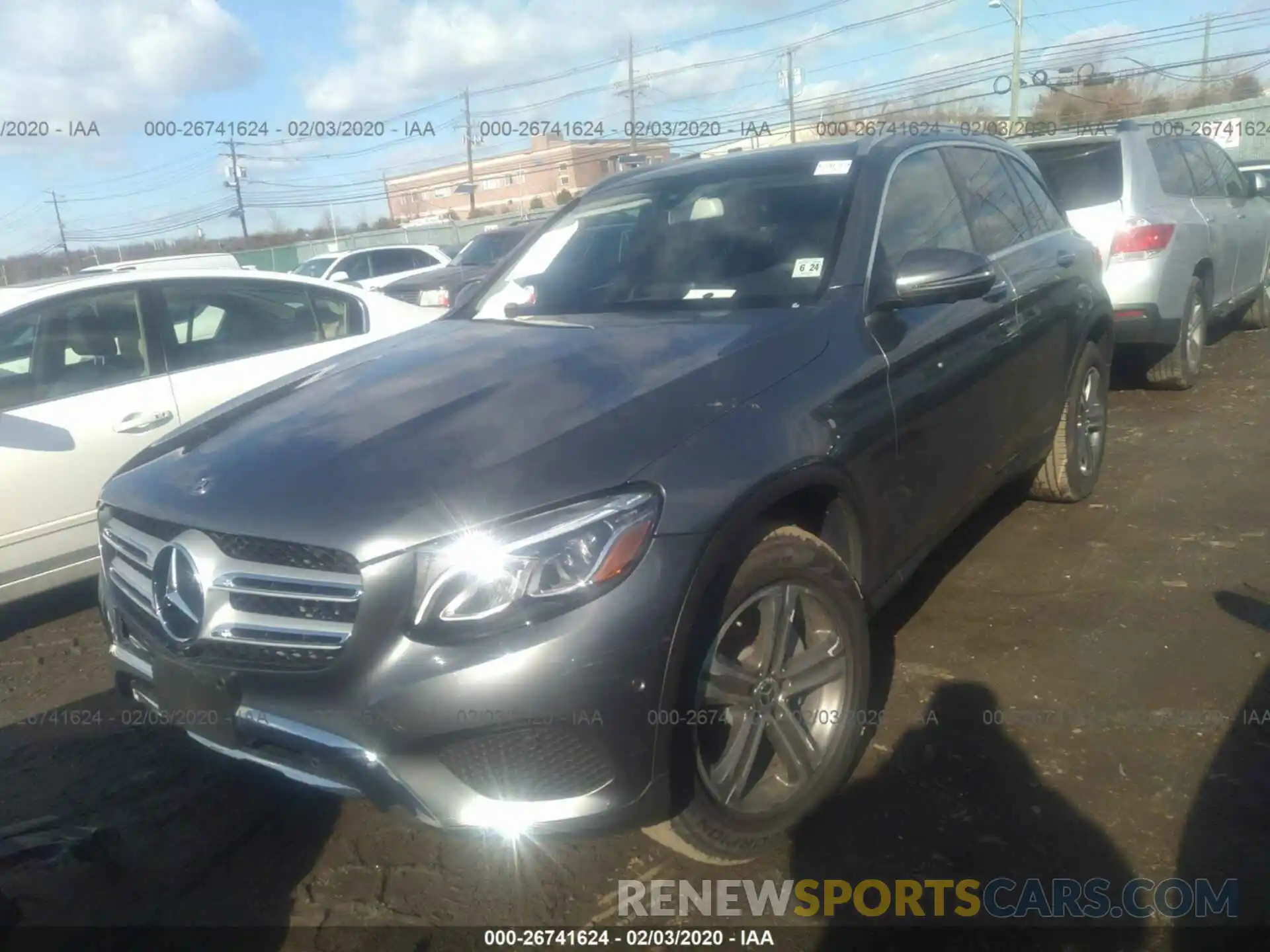 2 Photograph of a damaged car WDC0G4KB9KV185120 MERCEDES-BENZ GLC 2019