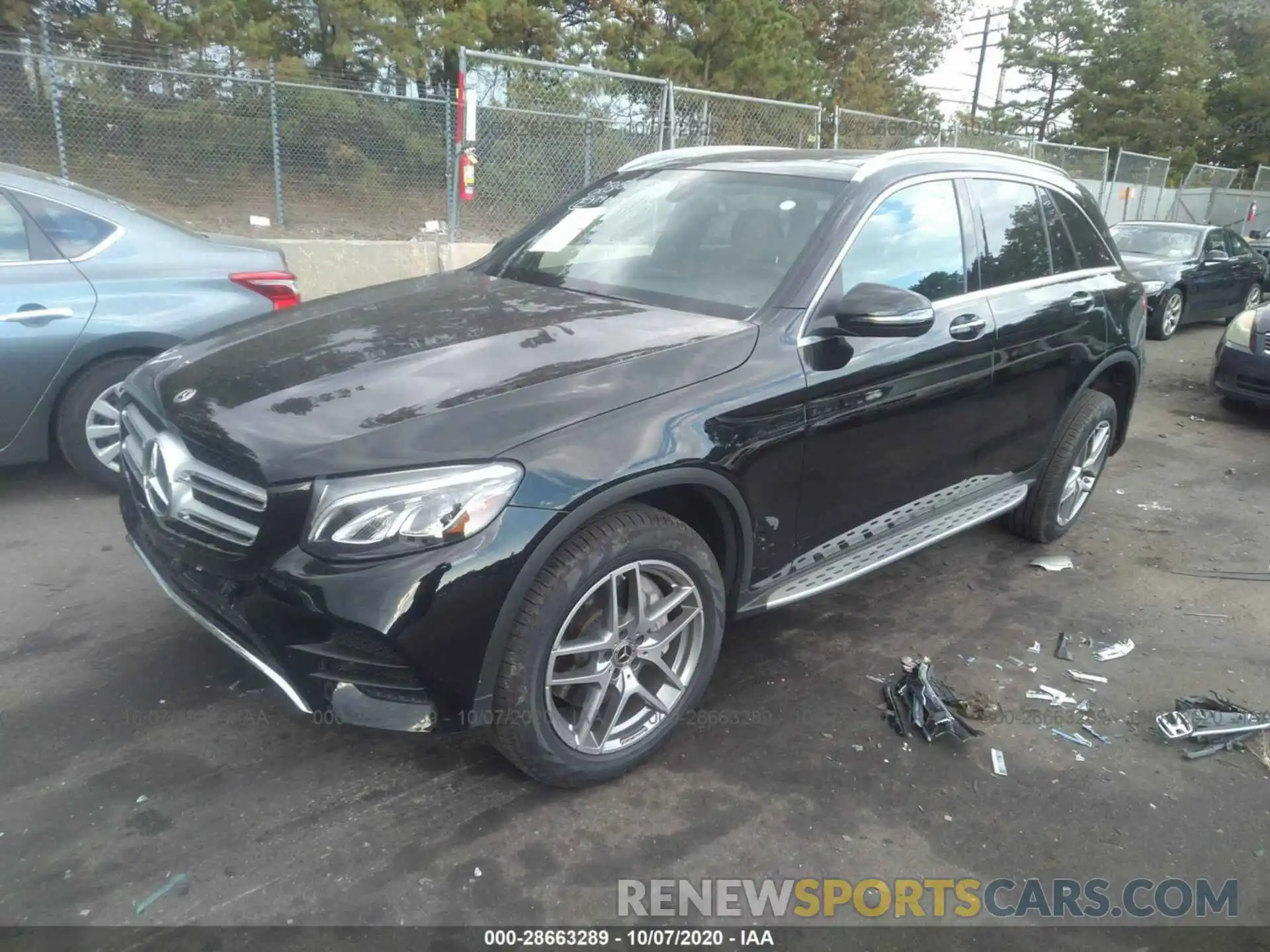 2 Photograph of a damaged car WDC0G4KB9KV188082 MERCEDES-BENZ GLC 2019