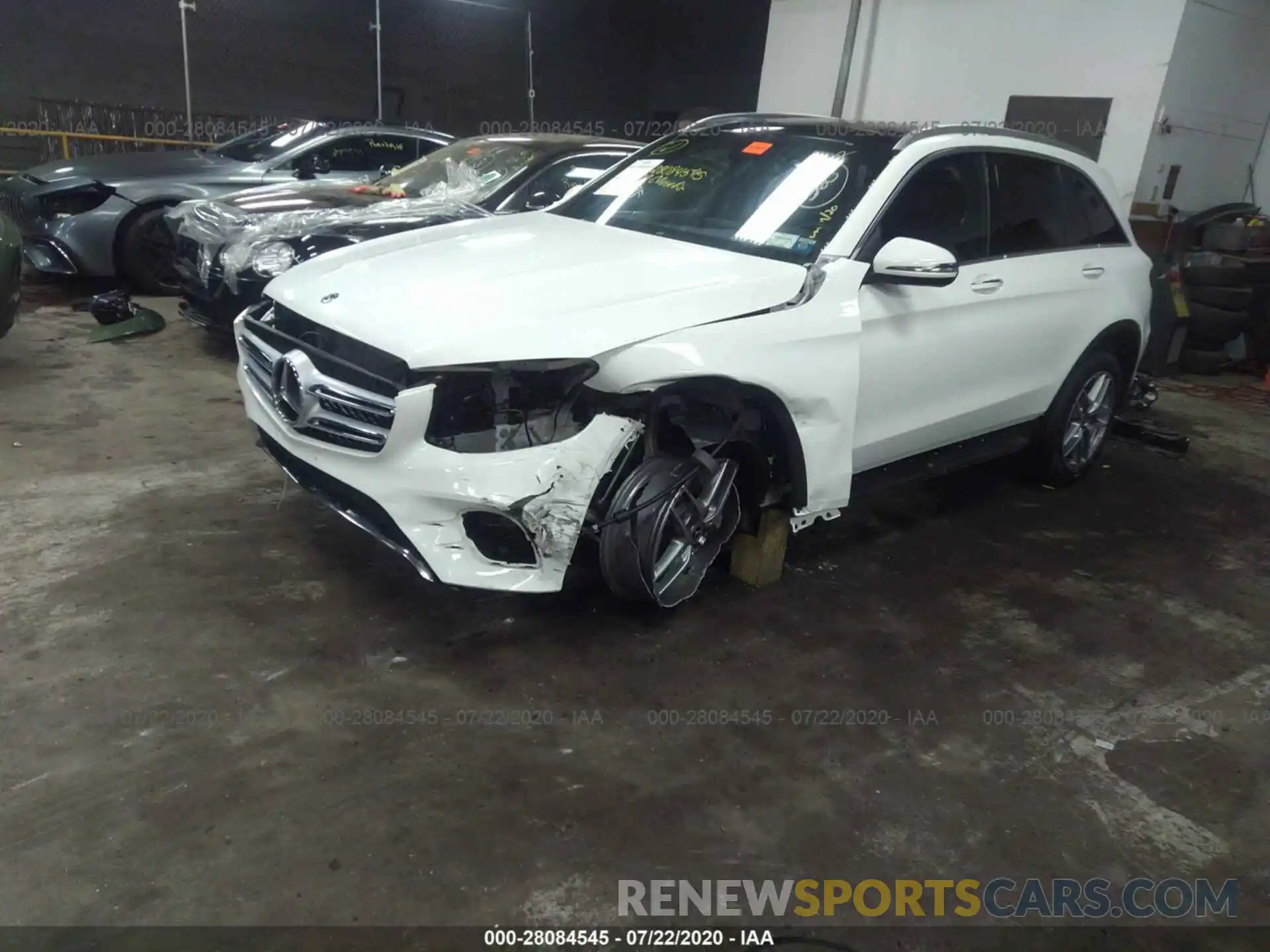 2 Photograph of a damaged car WDC0G4KB9KV188292 MERCEDES-BENZ GLC 2019