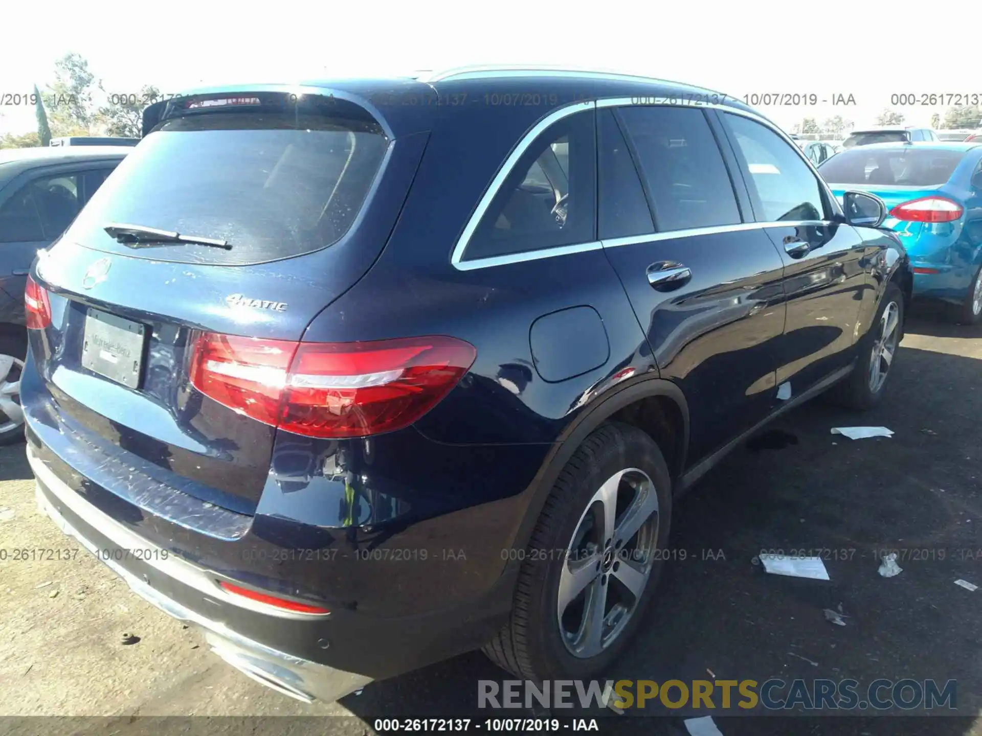 4 Photograph of a damaged car WDC0G4KBXKF503708 MERCEDES-BENZ GLC 2019