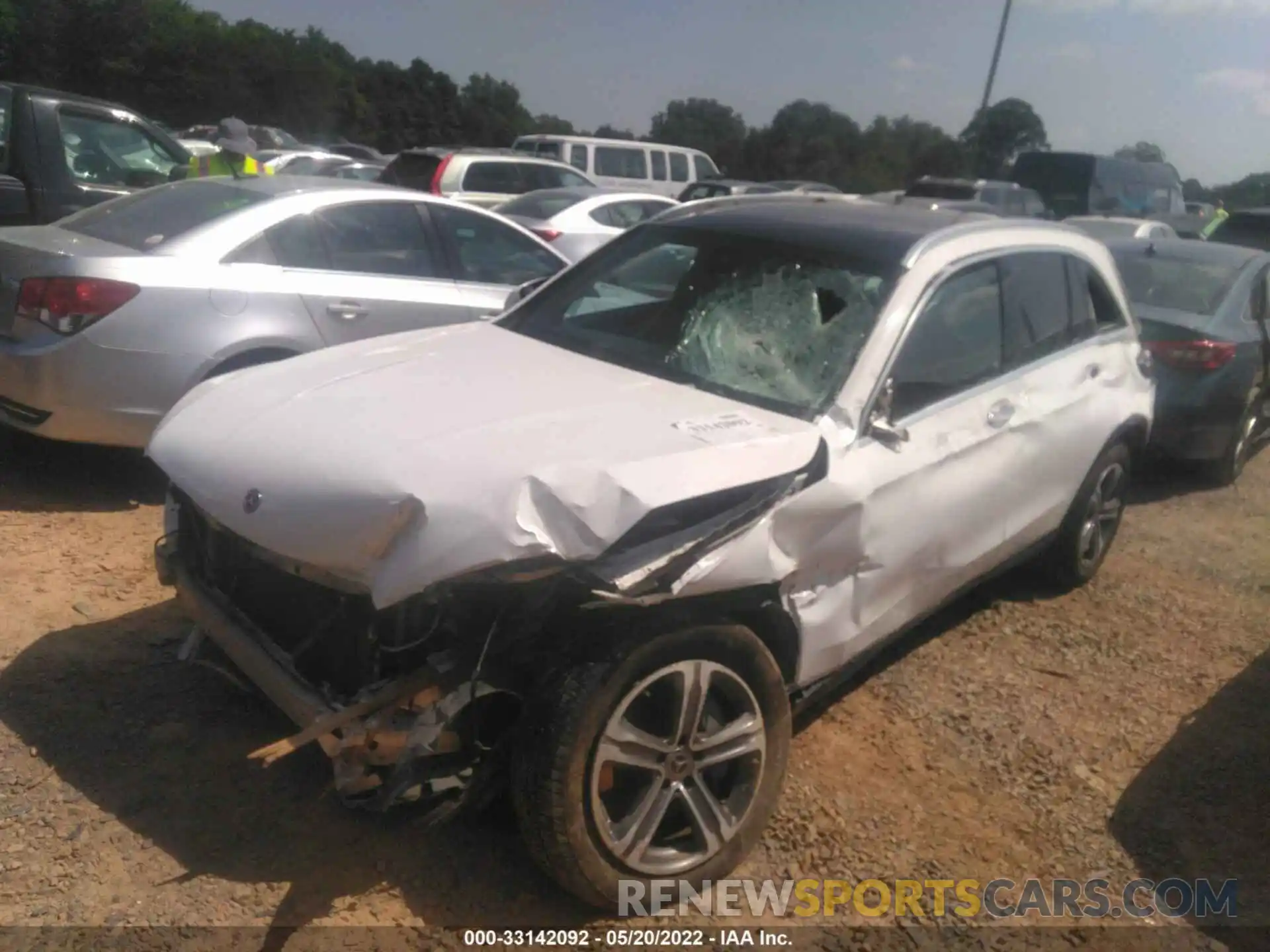 2 Photograph of a damaged car WDC0G4KBXKF602867 MERCEDES-BENZ GLC 2019