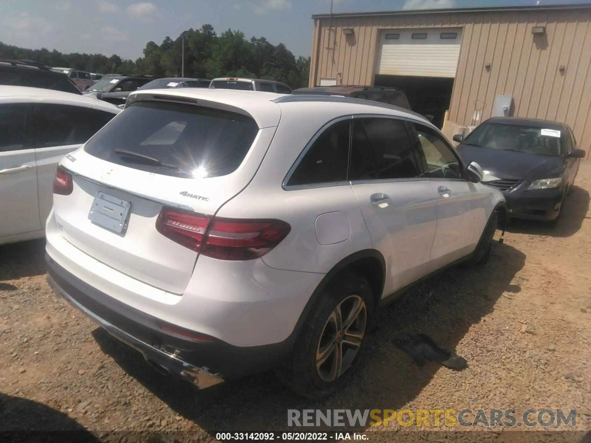 4 Photograph of a damaged car WDC0G4KBXKF602867 MERCEDES-BENZ GLC 2019