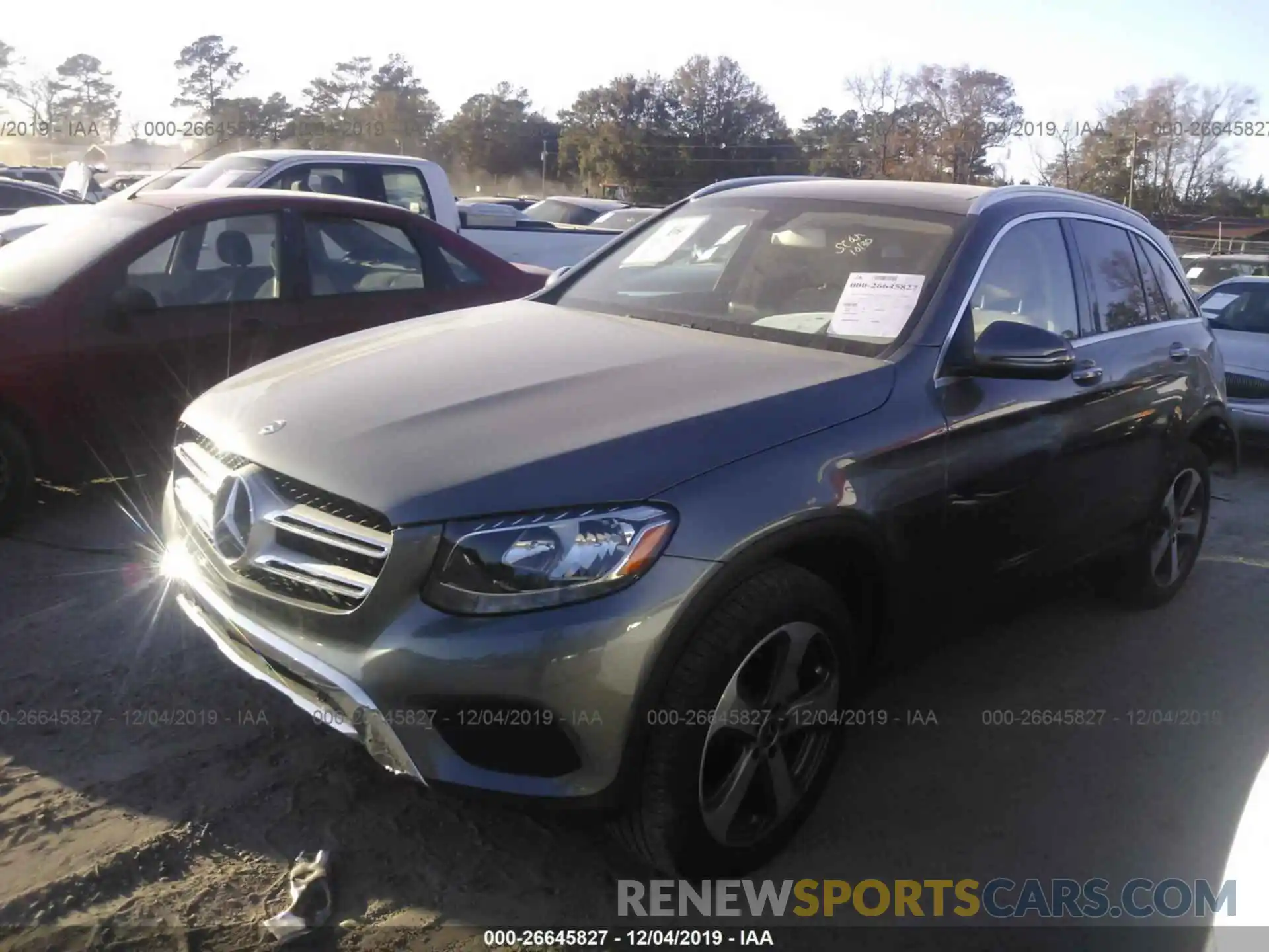 2 Photograph of a damaged car WDC0G4KBXKV135813 MERCEDES-BENZ GLC 2019