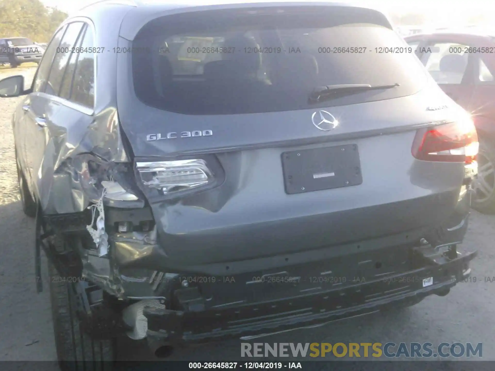 6 Photograph of a damaged car WDC0G4KBXKV135813 MERCEDES-BENZ GLC 2019