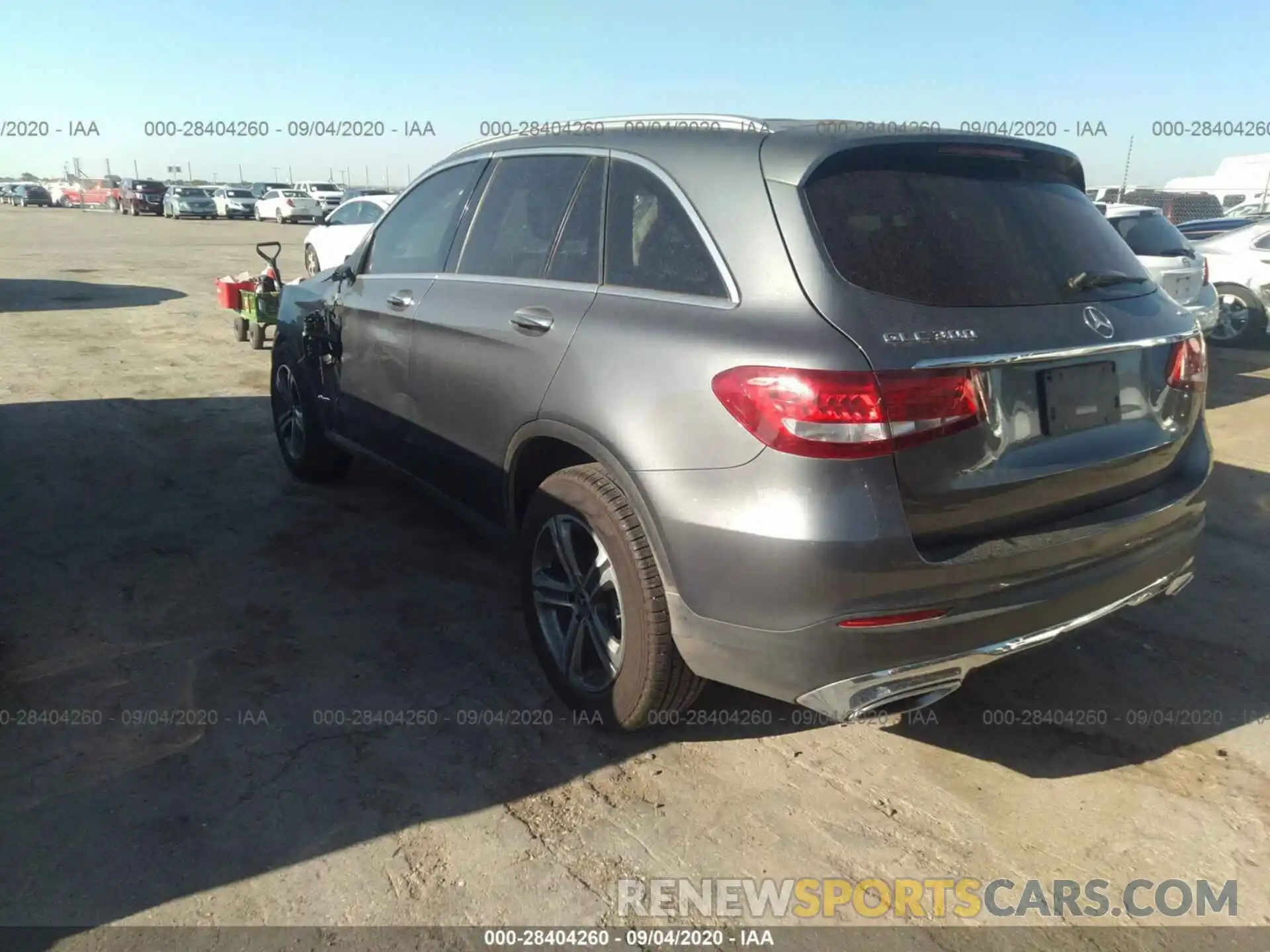 3 Фотография поврежденного автомобиля WDC0G4KBXKV138954 MERCEDES-BENZ GLC 2019