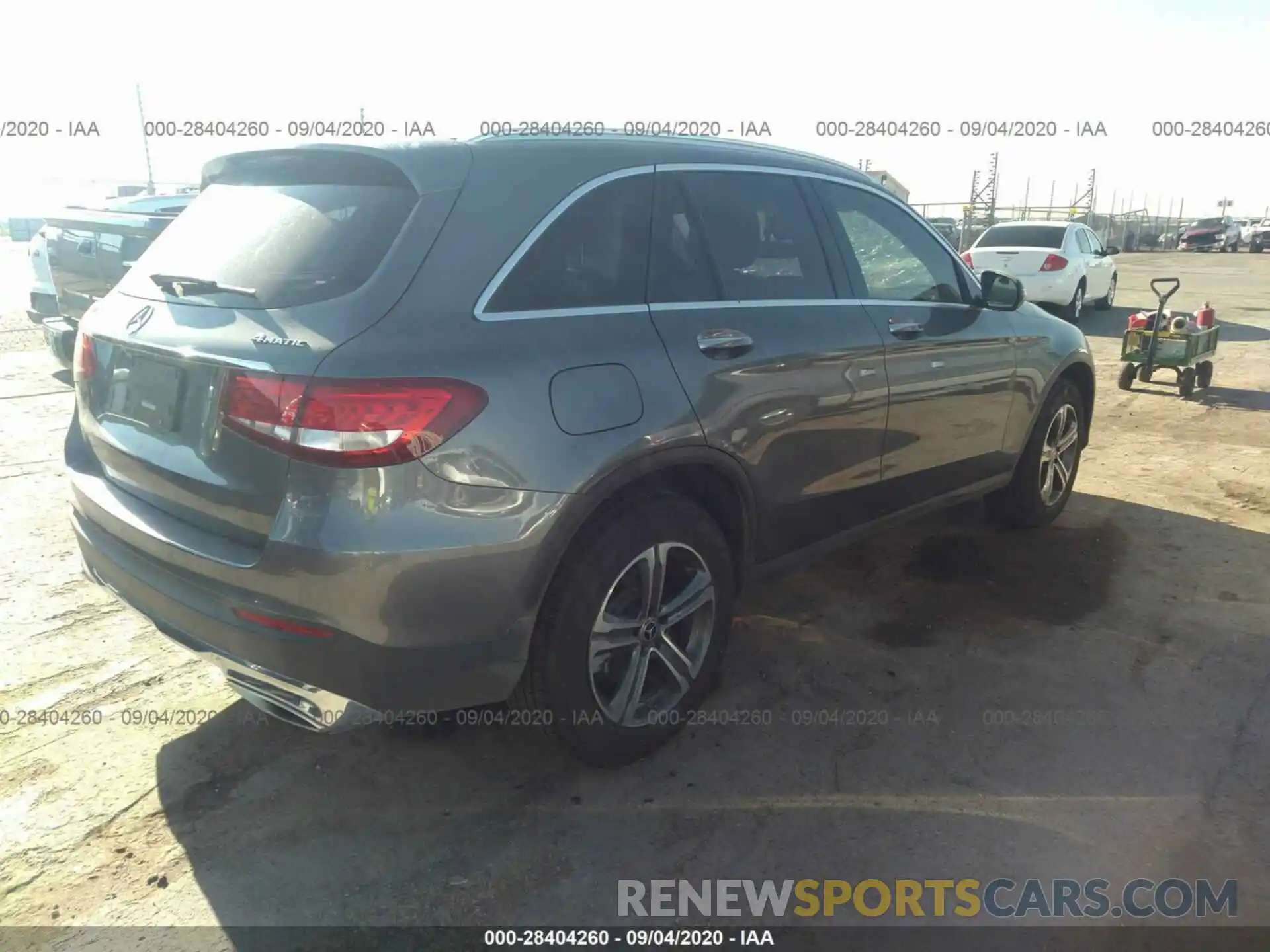 4 Photograph of a damaged car WDC0G4KBXKV138954 MERCEDES-BENZ GLC 2019