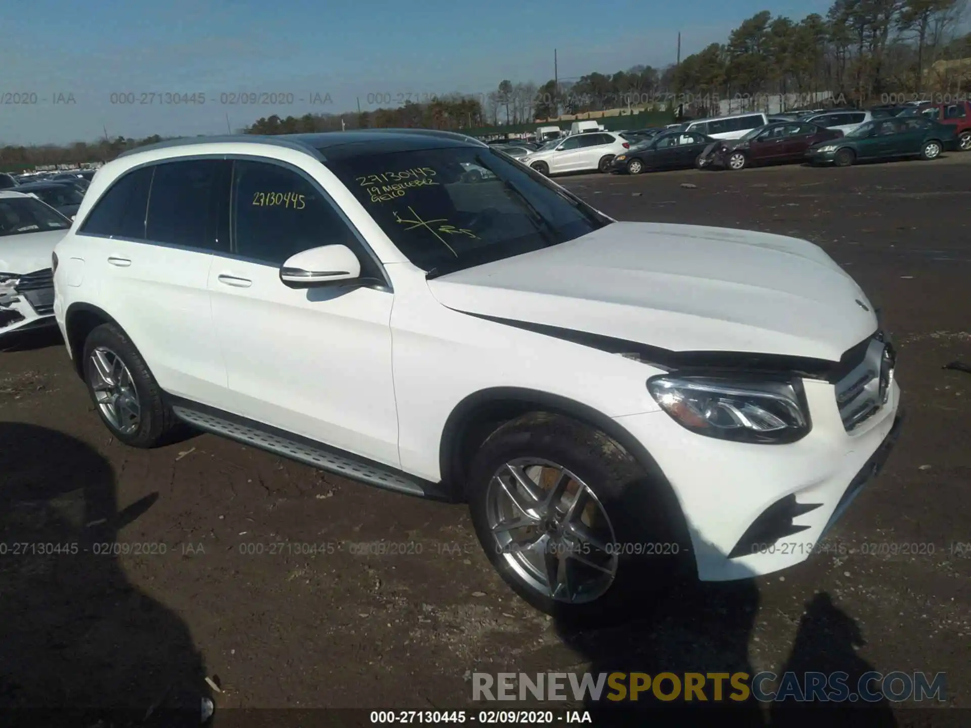 1 Photograph of a damaged car WDC0G4KBXKV188124 MERCEDES-BENZ GLC 2019