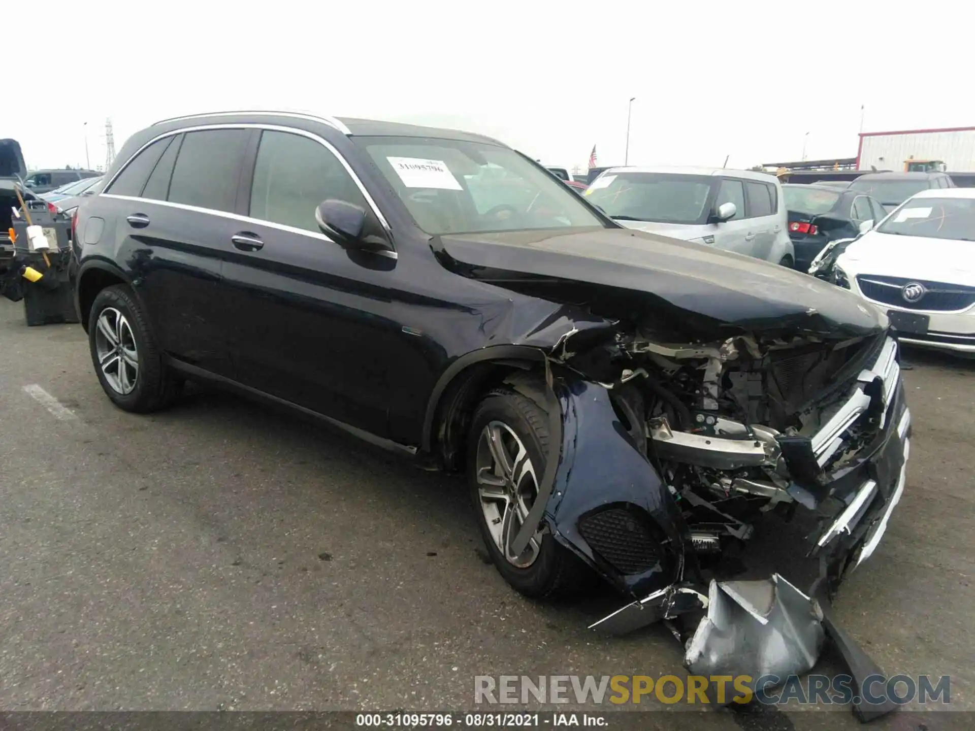 1 Photograph of a damaged car WDC0G5EB0KF567984 MERCEDES-BENZ GLC 2019