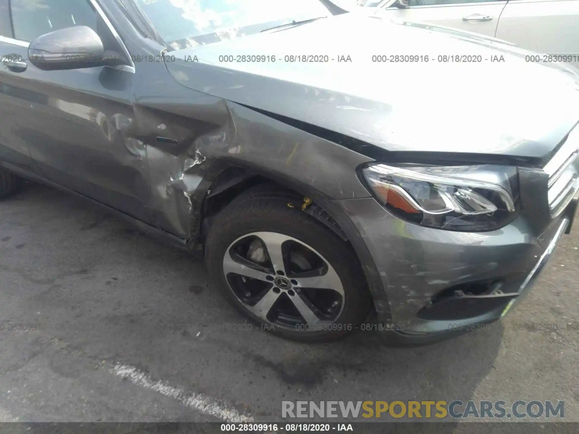 6 Photograph of a damaged car WDC0G5EB2KF608079 MERCEDES-BENZ GLC 2019