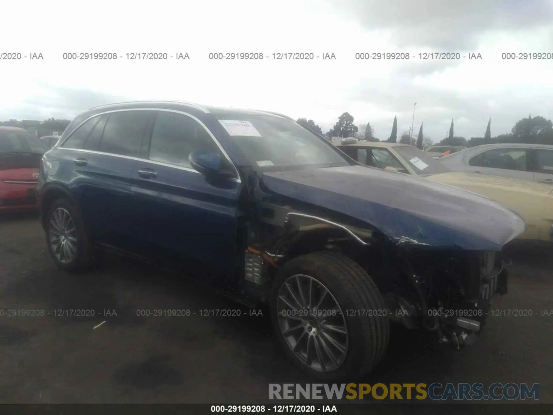 1 Photograph of a damaged car WDC0G5EB2KF622516 MERCEDES-BENZ GLC 2019