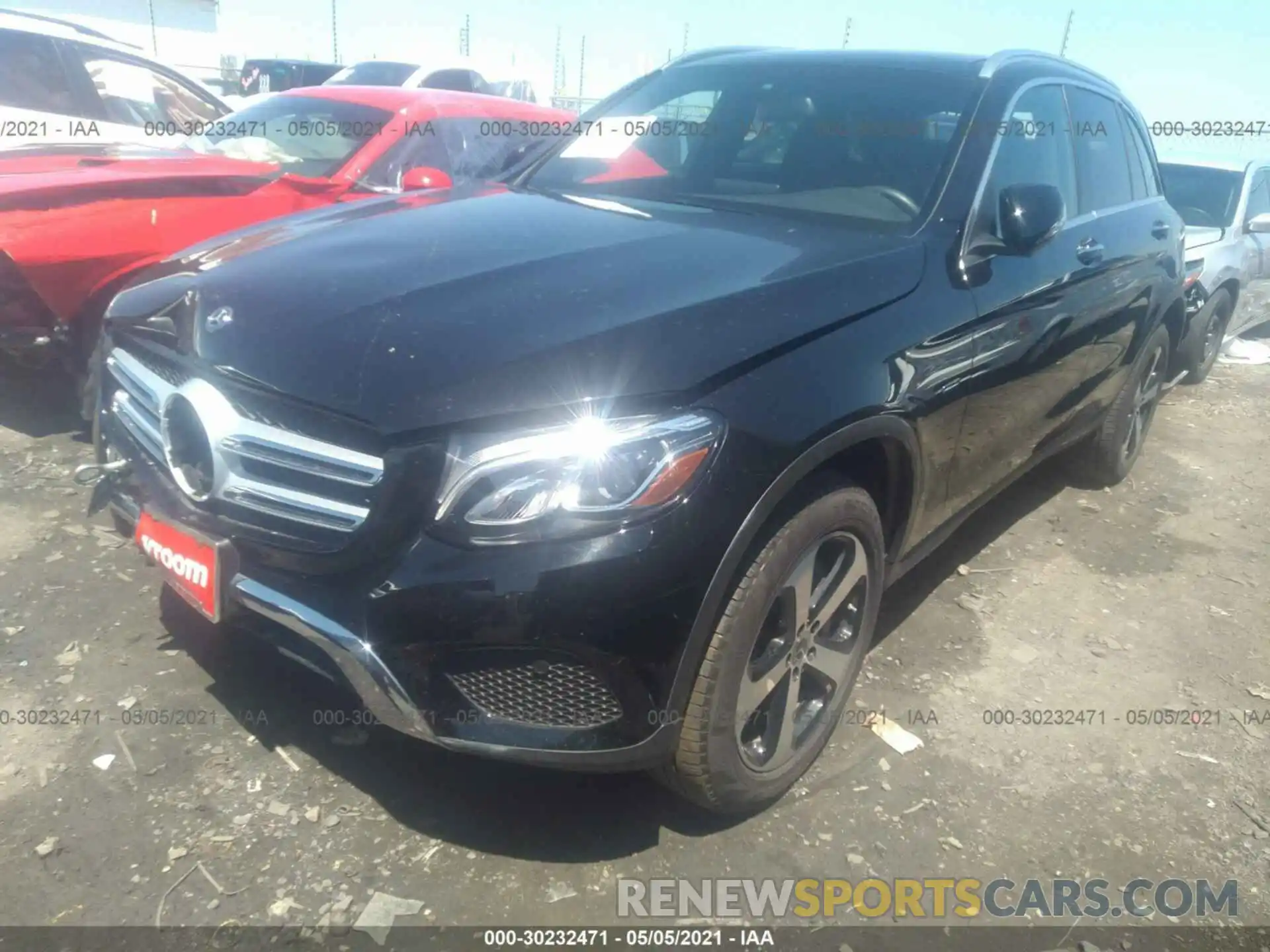 2 Photograph of a damaged car WDC0G5EB3KF620192 MERCEDES-BENZ GLC 2019