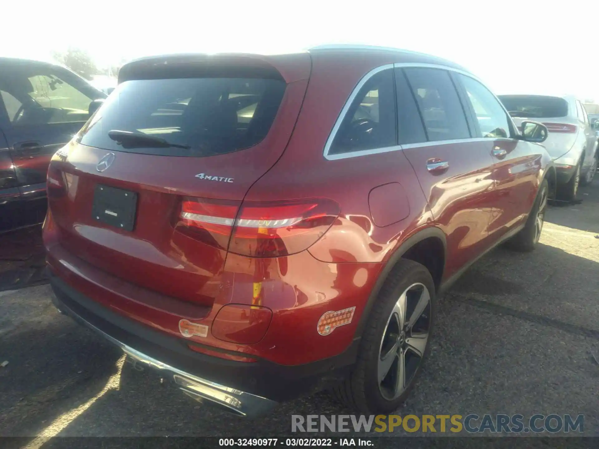 4 Photograph of a damaged car WDC0G5EB4KF641973 MERCEDES-BENZ GLC 2019