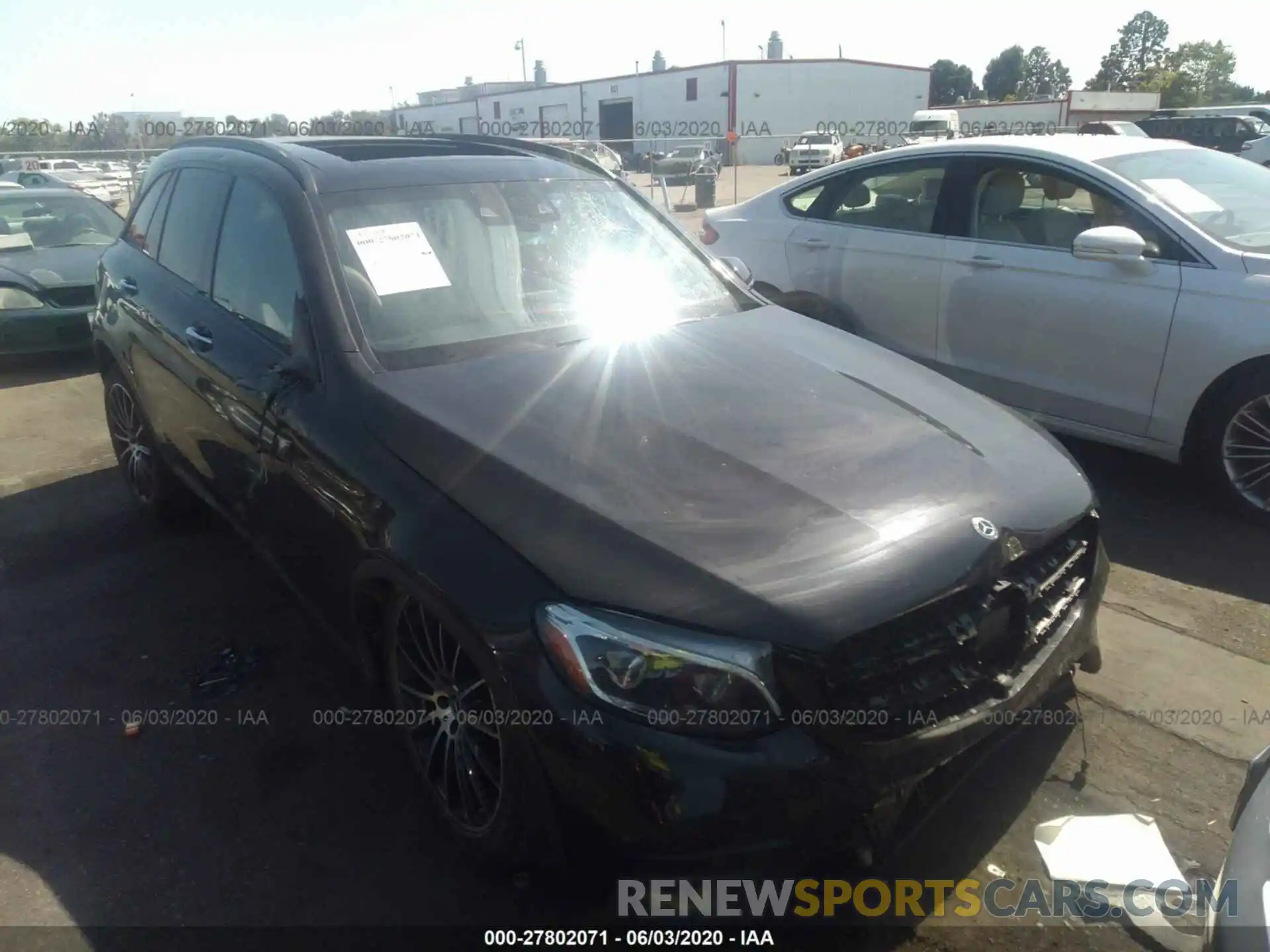 1 Photograph of a damaged car WDC0G5EB6KF603063 MERCEDES-BENZ GLC 2019