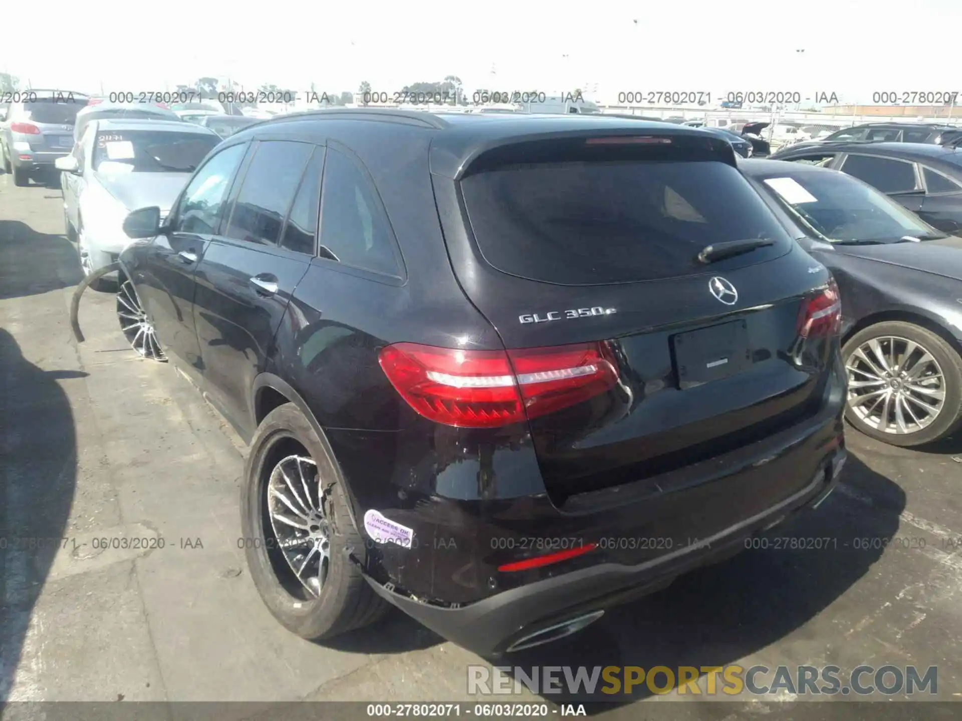 3 Photograph of a damaged car WDC0G5EB6KF603063 MERCEDES-BENZ GLC 2019