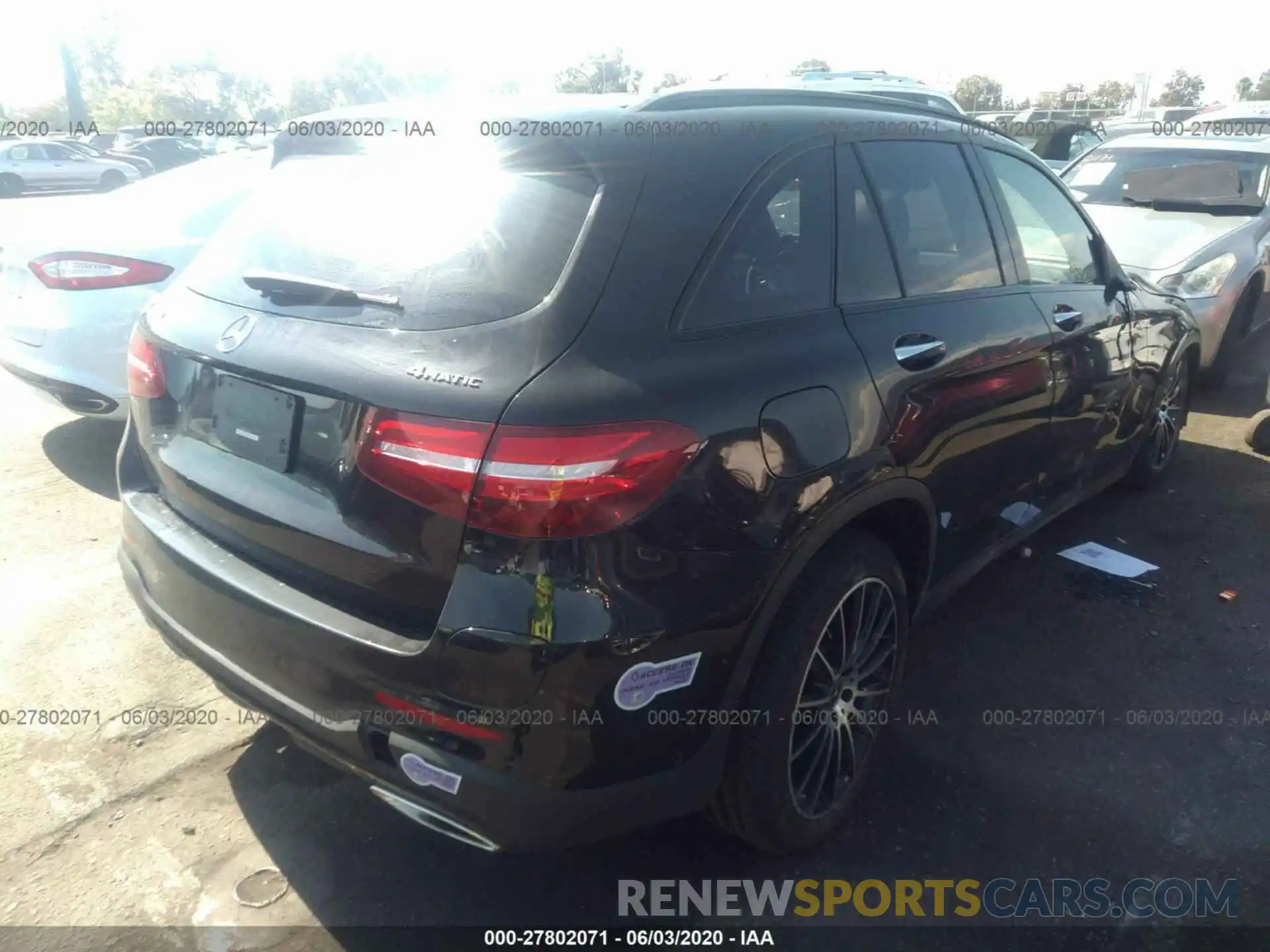 4 Photograph of a damaged car WDC0G5EB6KF603063 MERCEDES-BENZ GLC 2019