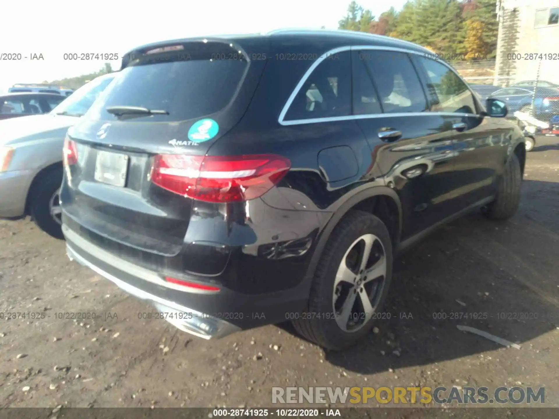 4 Photograph of a damaged car WDC0G5EB8KF589490 MERCEDES-BENZ GLC 2019