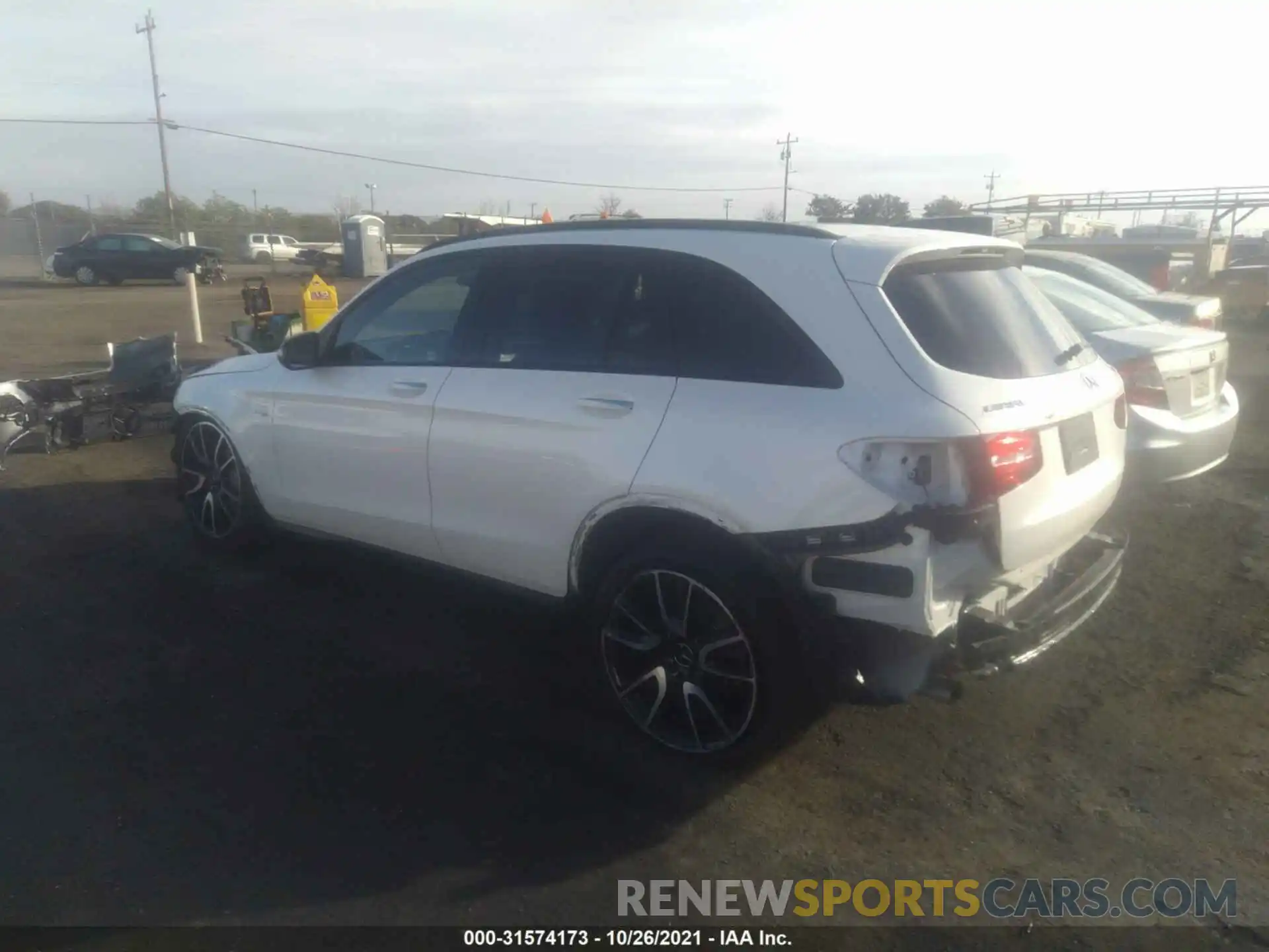 3 Photograph of a damaged car WDC0G6EB0KF549555 MERCEDES-BENZ GLC 2019