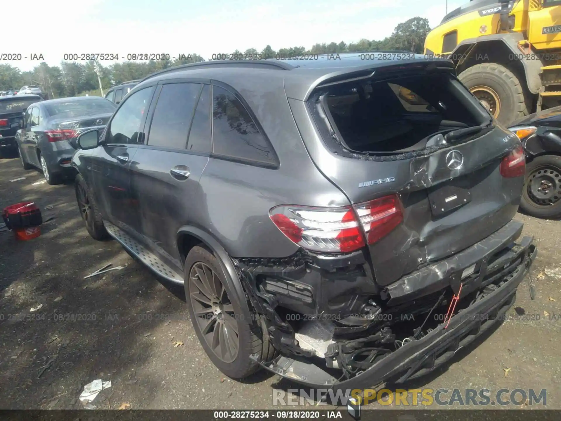 14 Фотография поврежденного автомобиля WDC0G6EB0KF588713 MERCEDES-BENZ GLC 2019