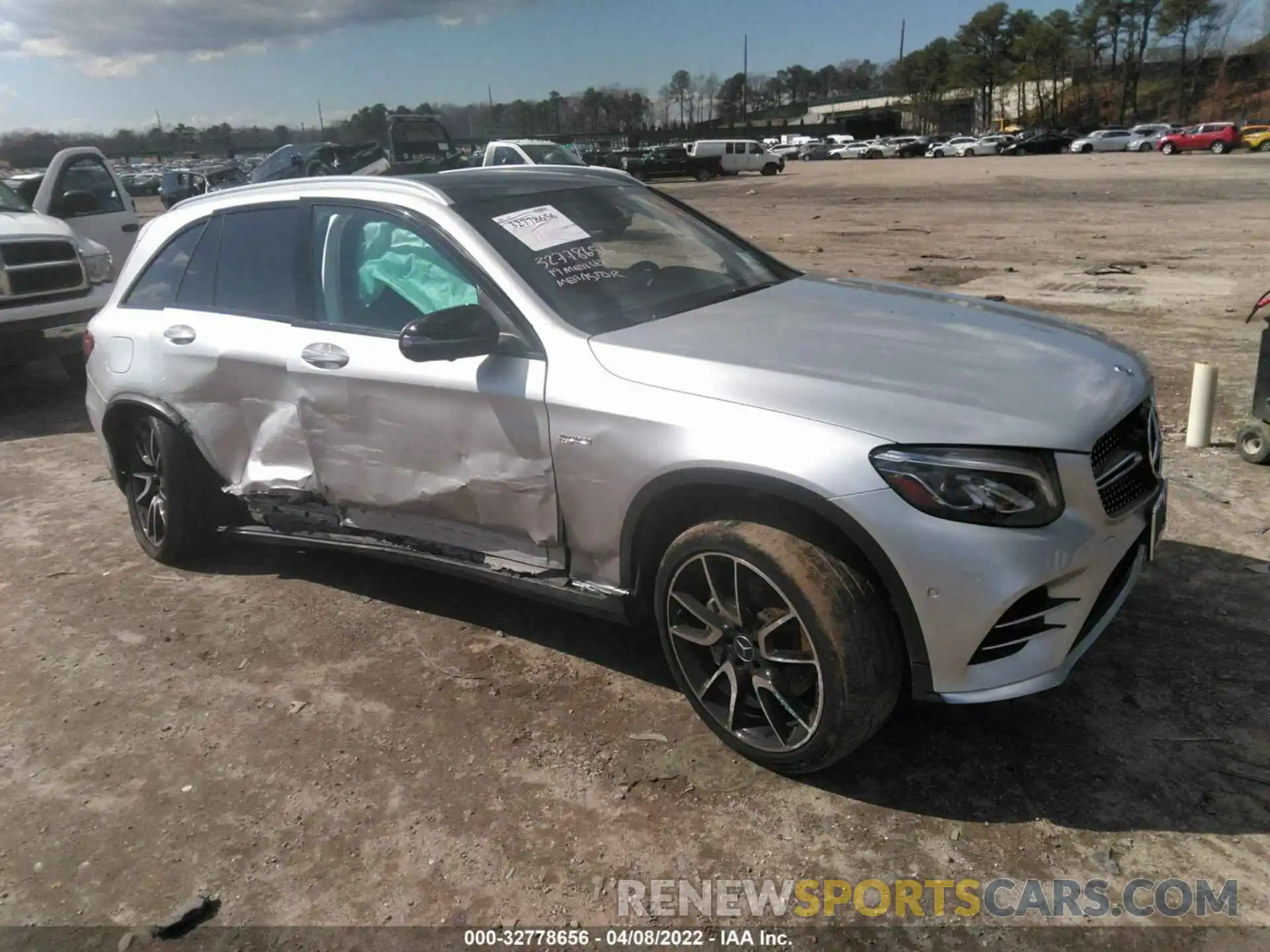 1 Photograph of a damaged car WDC0G6EB8KF513726 MERCEDES-BENZ GLC 2019