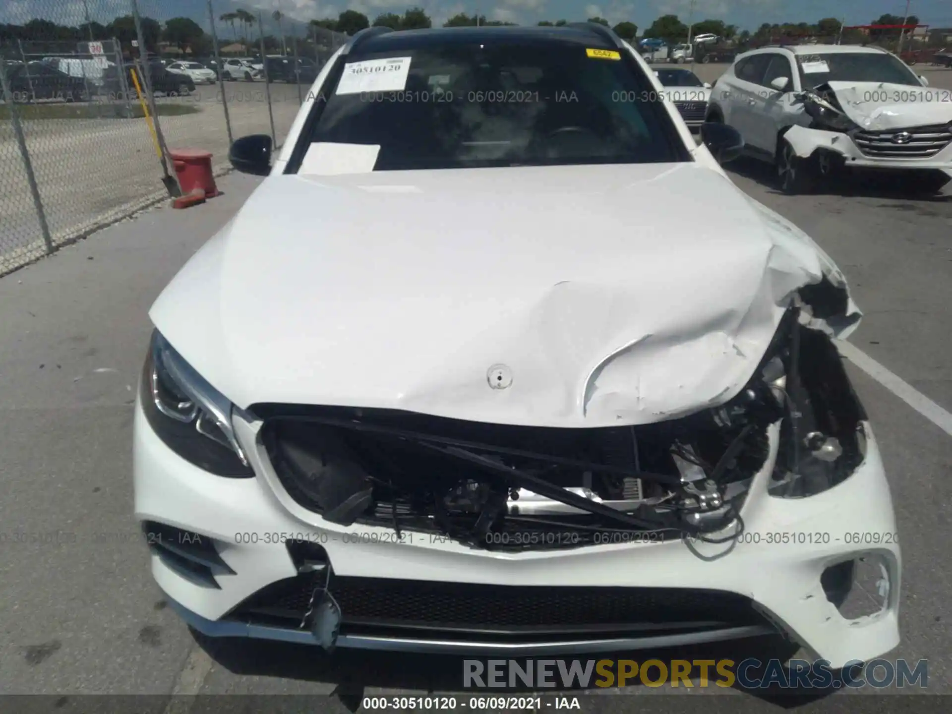 6 Photograph of a damaged car WDC0G6EB9KF582151 MERCEDES-BENZ GLC 2019