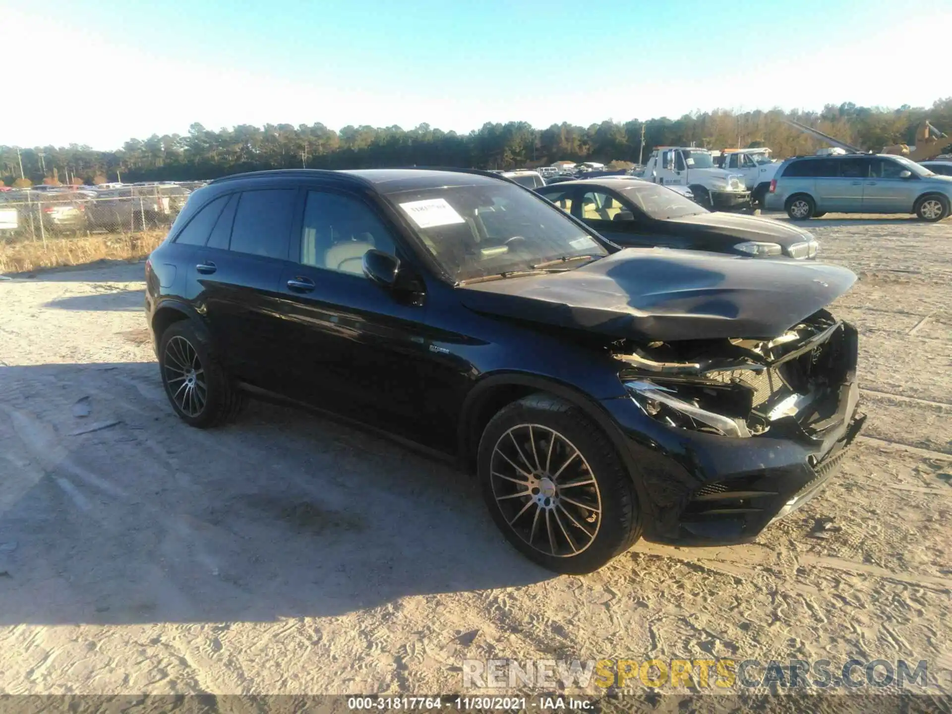 1 Photograph of a damaged car WDC0G6EB9KF616332 MERCEDES-BENZ GLC 2019