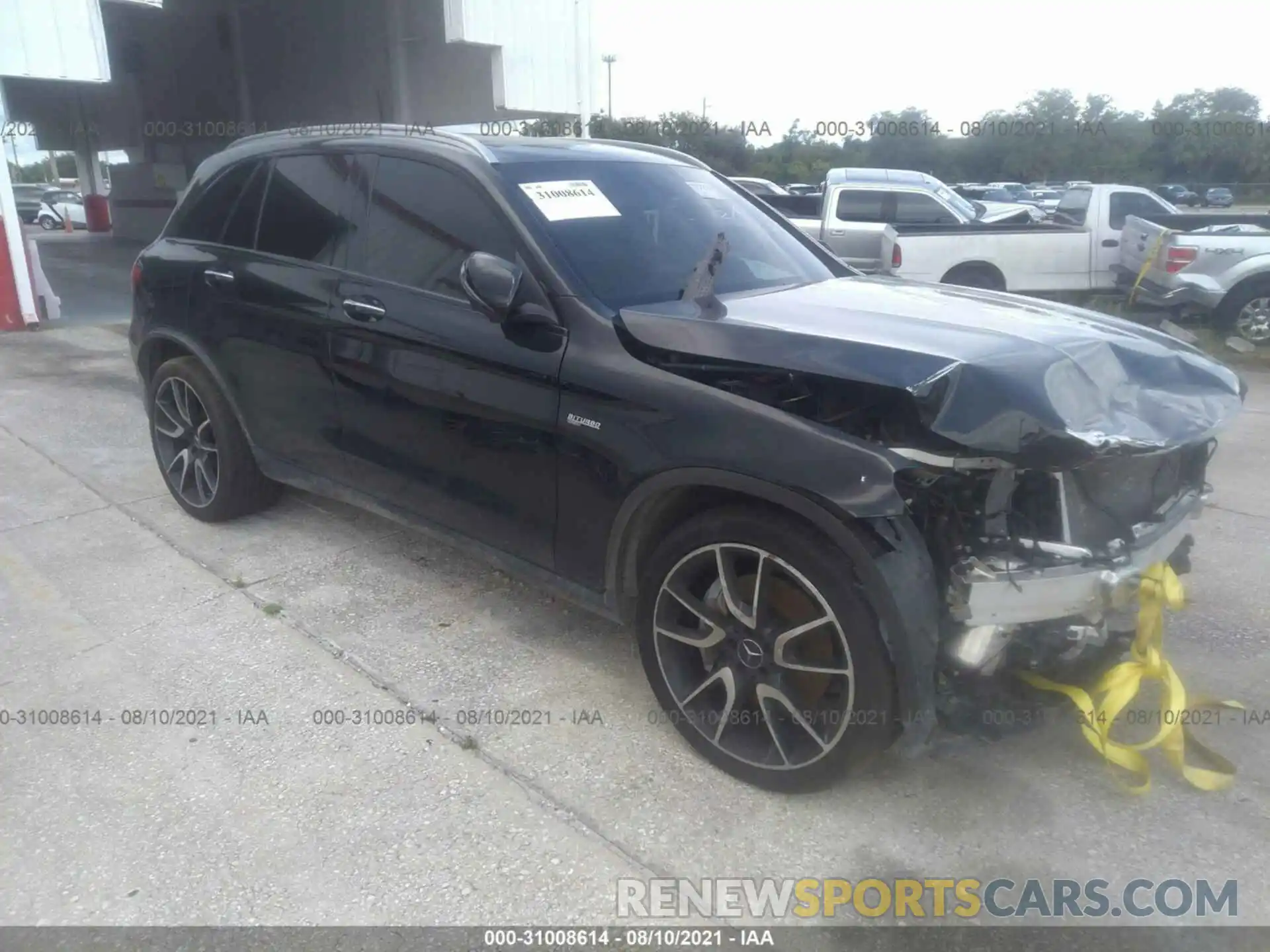 1 Photograph of a damaged car WDC0G6EBXKF559560 MERCEDES-BENZ GLC 2019