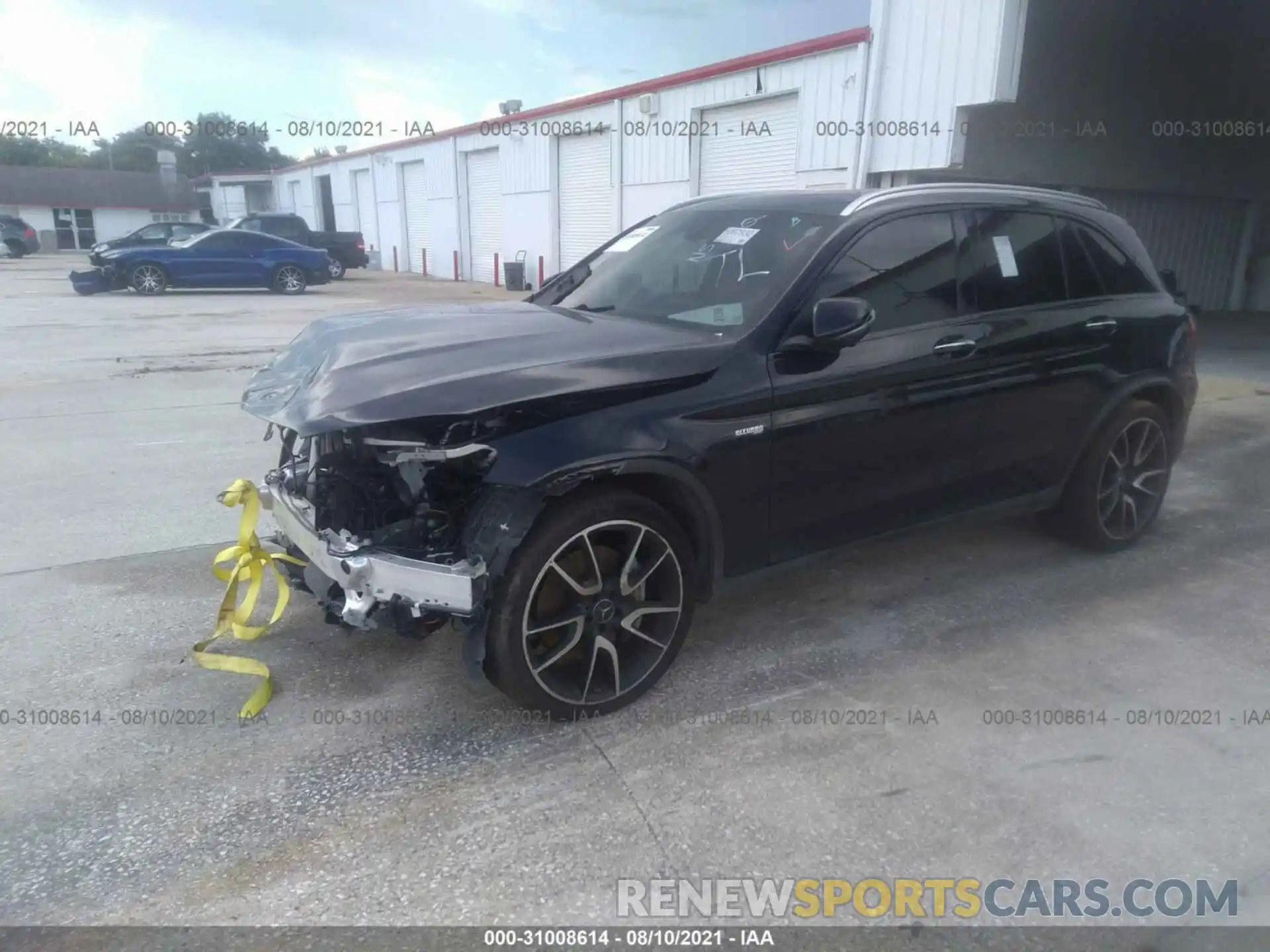 2 Photograph of a damaged car WDC0G6EBXKF559560 MERCEDES-BENZ GLC 2019