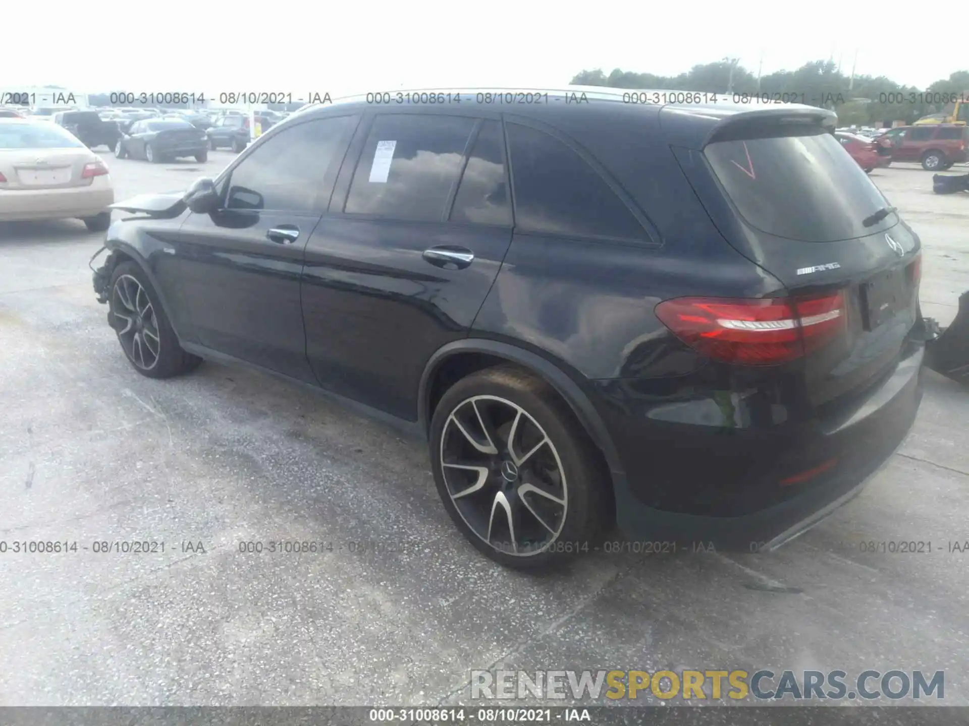 3 Photograph of a damaged car WDC0G6EBXKF559560 MERCEDES-BENZ GLC 2019