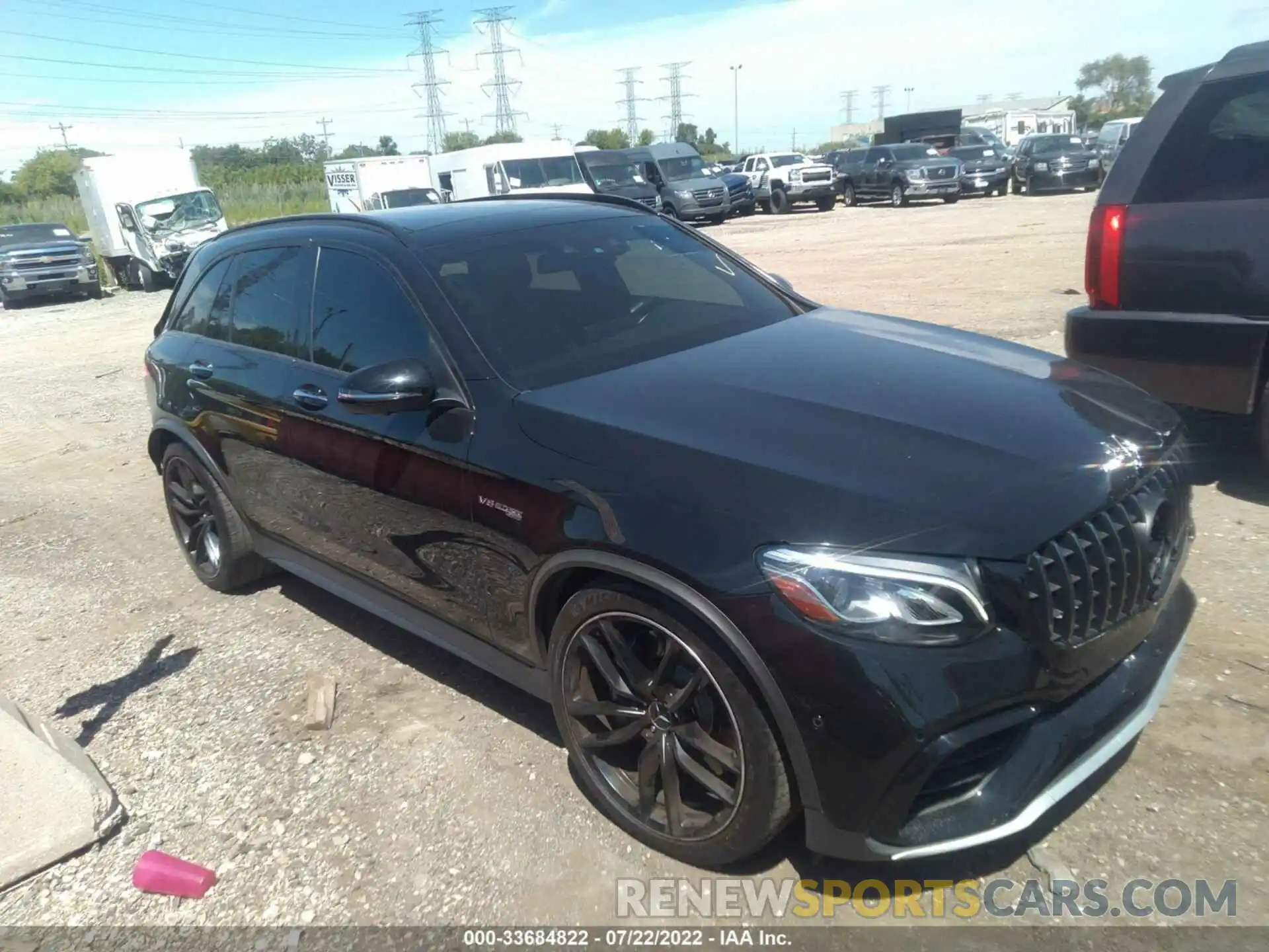 1 Photograph of a damaged car WDC0G8JB1KF500916 MERCEDES-BENZ GLC 2019