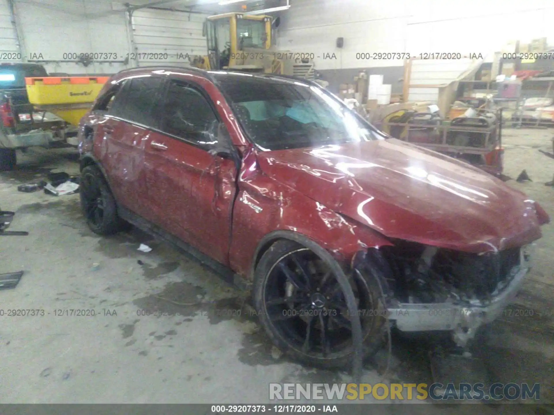 1 Photograph of a damaged car WDC0G8JB9KF495822 MERCEDES-BENZ GLC 2019