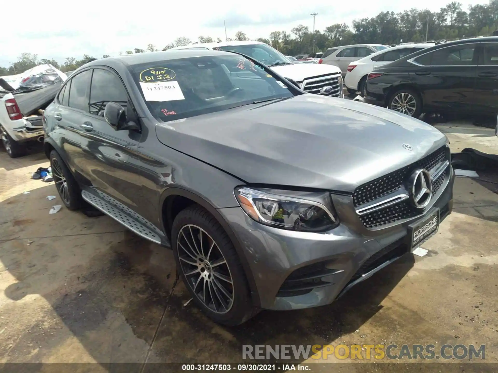 1 Photograph of a damaged car WDC0J4KB0KF494017 MERCEDES-BENZ GLC 2019