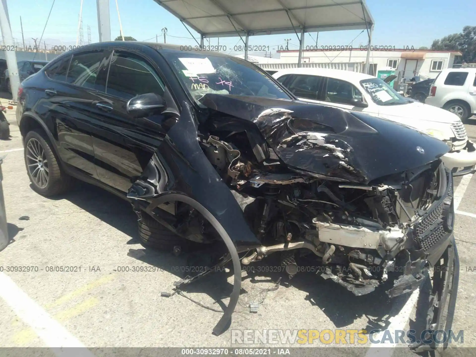 1 Photograph of a damaged car WDC0J4KB0KF512032 MERCEDES-BENZ GLC 2019