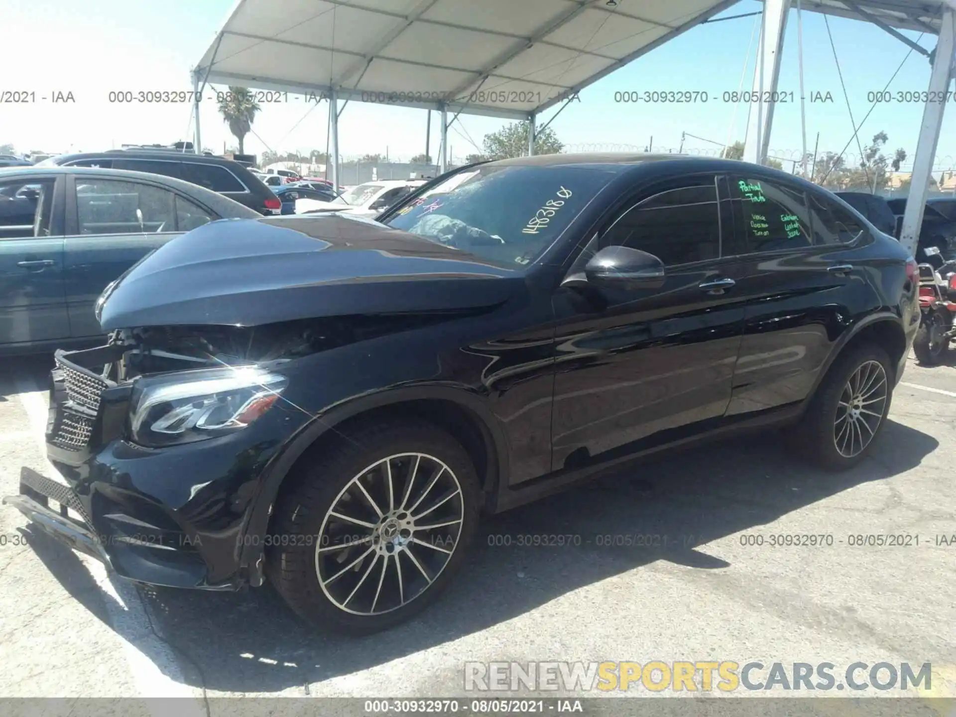 2 Photograph of a damaged car WDC0J4KB0KF512032 MERCEDES-BENZ GLC 2019