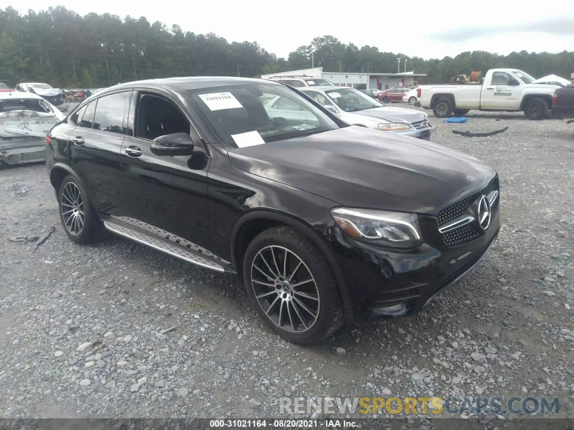 1 Photograph of a damaged car WDC0J4KB1KF486864 MERCEDES-BENZ GLC 2019