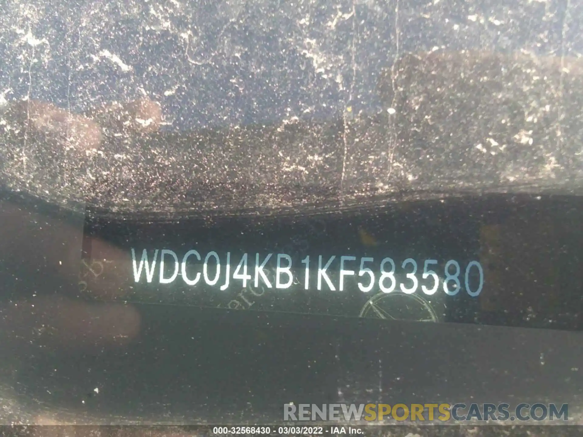 9 Photograph of a damaged car WDC0J4KB1KF583580 MERCEDES-BENZ GLC 2019