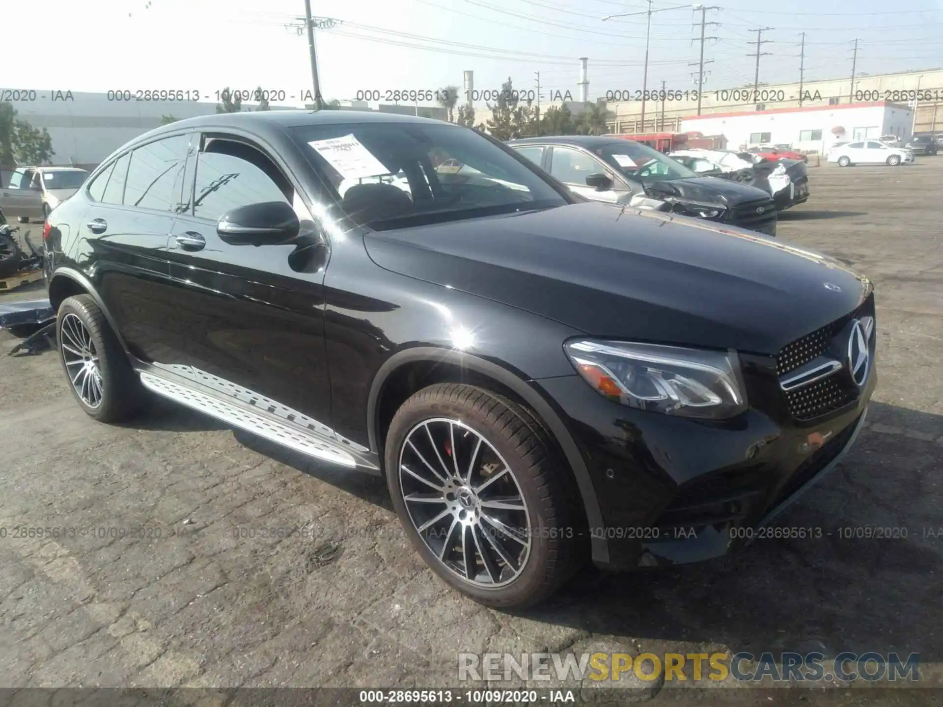 1 Photograph of a damaged car WDC0J4KB2KF582003 MERCEDES-BENZ GLC 2019