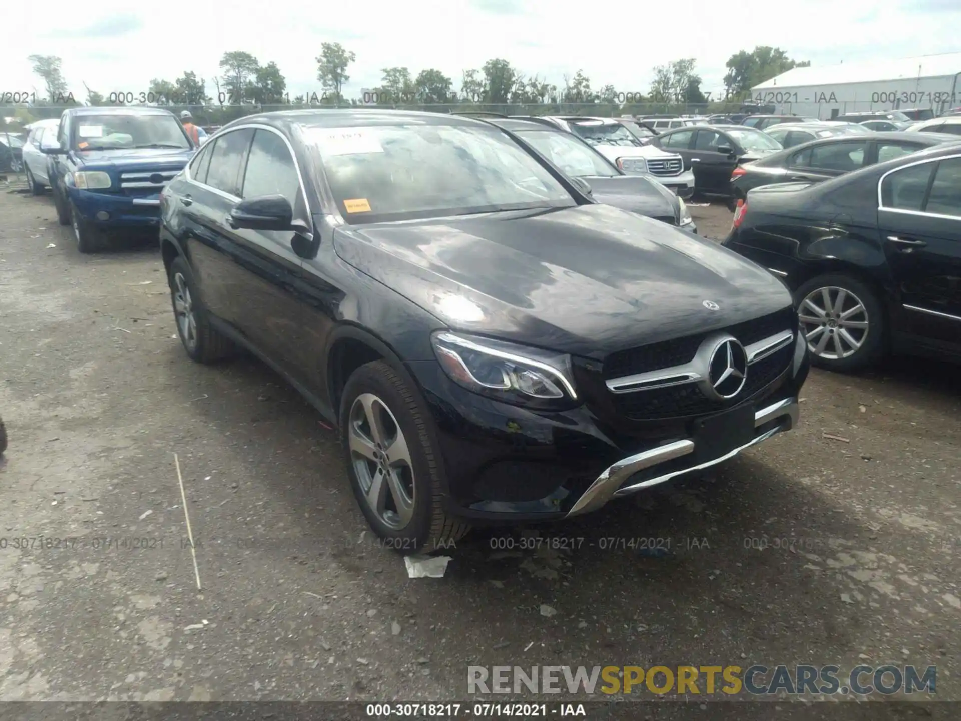 1 Photograph of a damaged car WDC0J4KB2KF660117 MERCEDES-BENZ GLC 2019