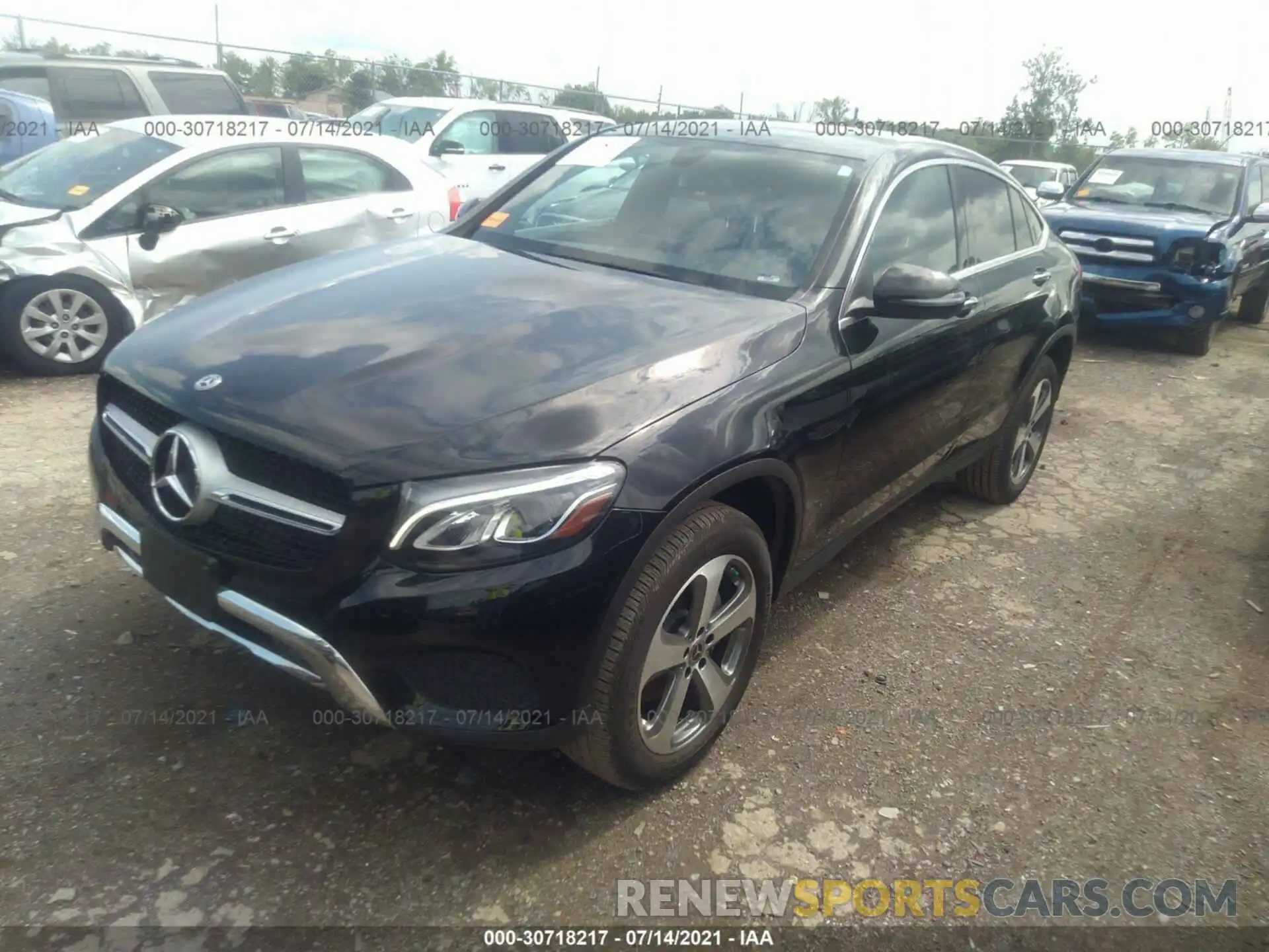 2 Photograph of a damaged car WDC0J4KB2KF660117 MERCEDES-BENZ GLC 2019