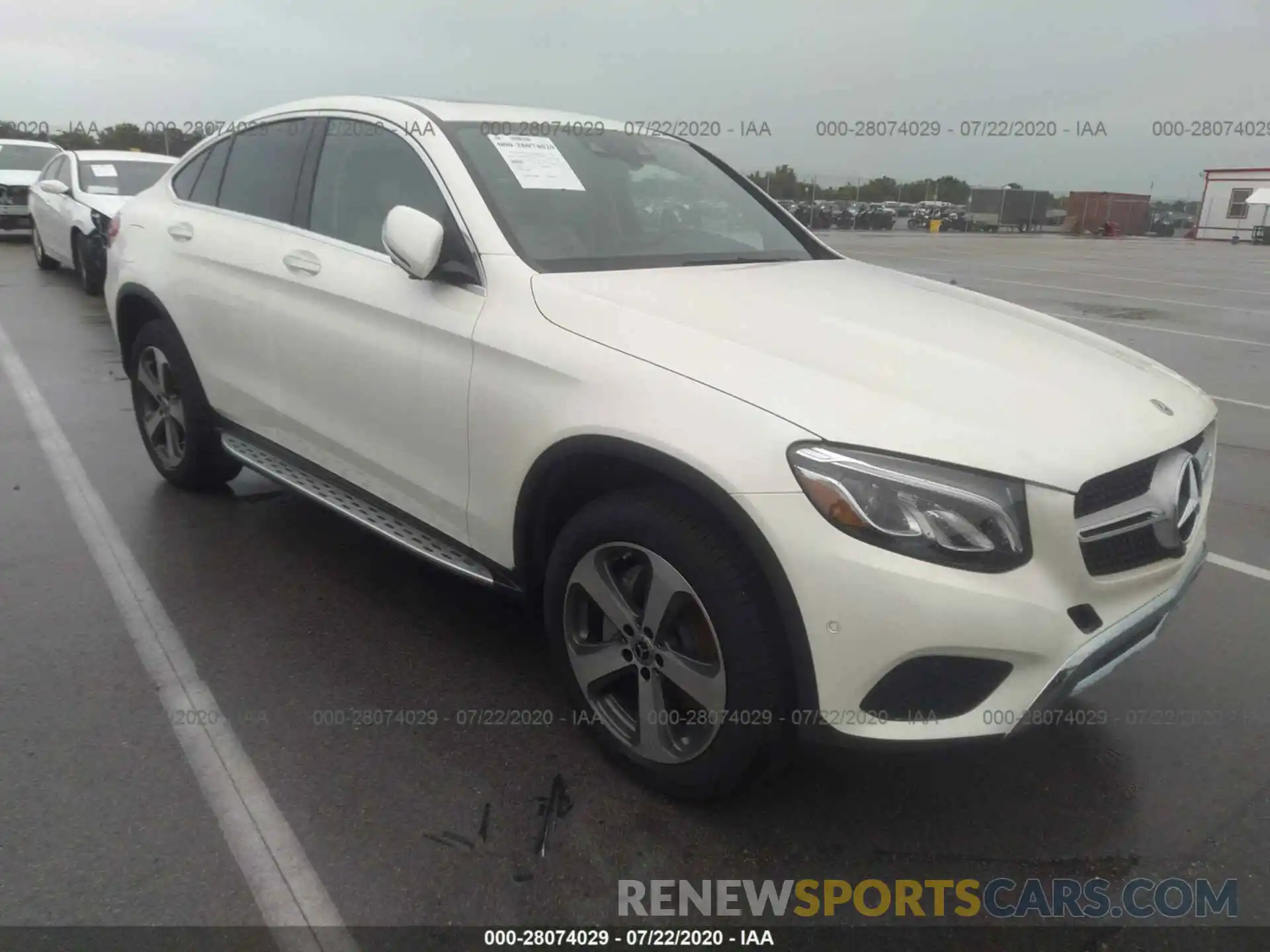 1 Photograph of a damaged car WDC0J4KB3KF657078 MERCEDES-BENZ GLC 2019