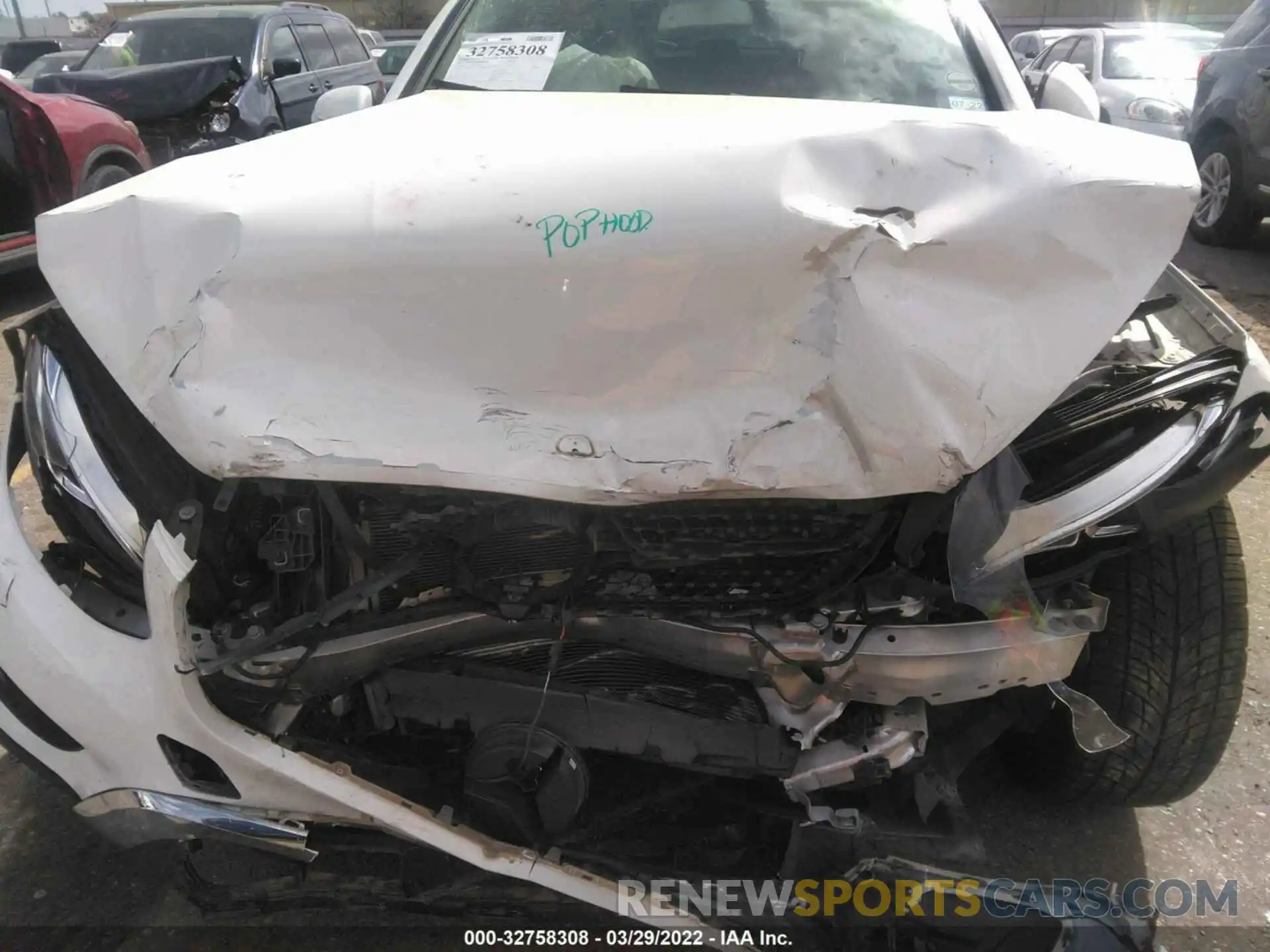 10 Photograph of a damaged car WDC0J4KB3KF664306 MERCEDES-BENZ GLC 2019