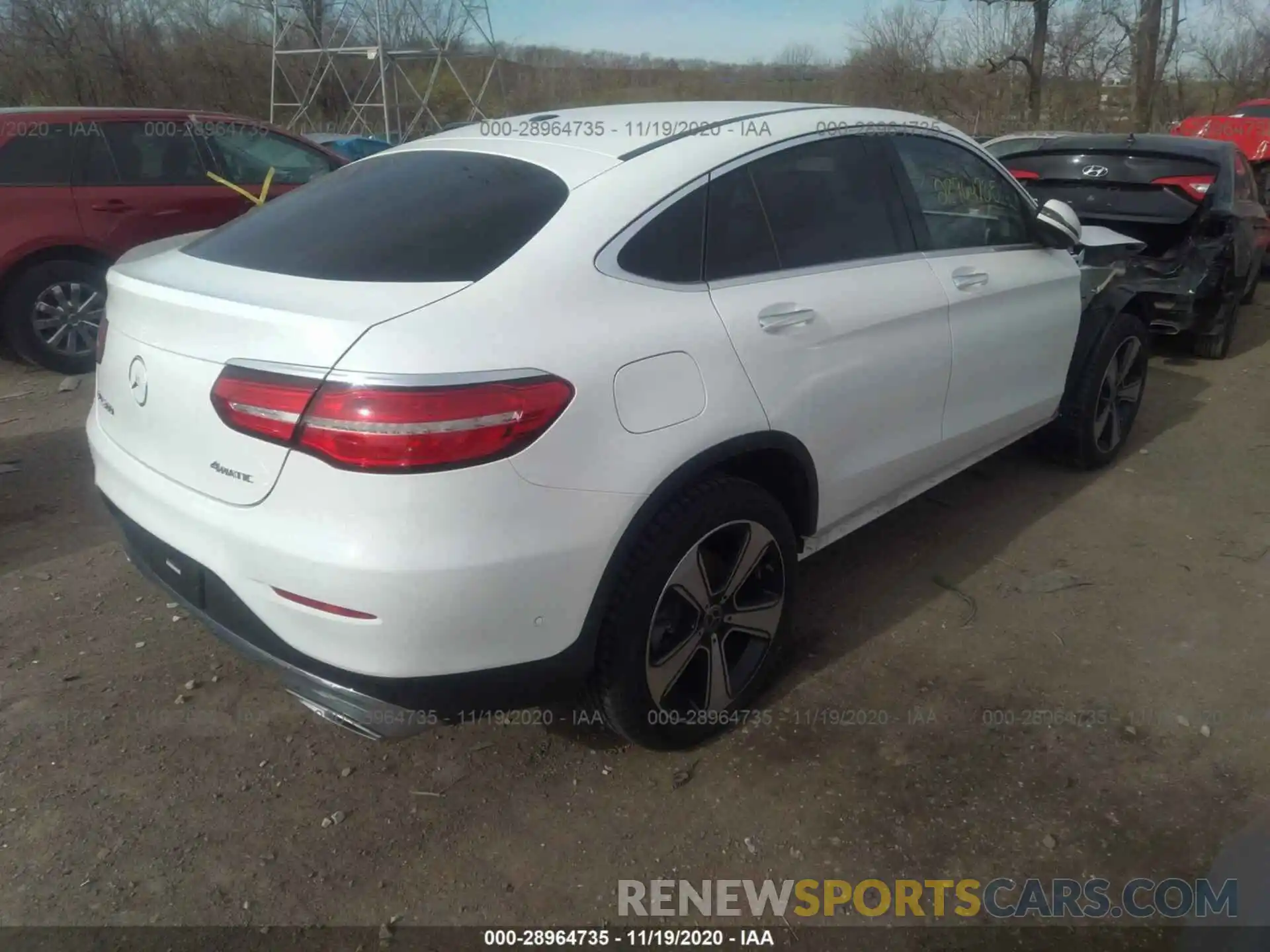 4 Photograph of a damaged car WDC0J4KB5KF598762 MERCEDES-BENZ GLC 2019