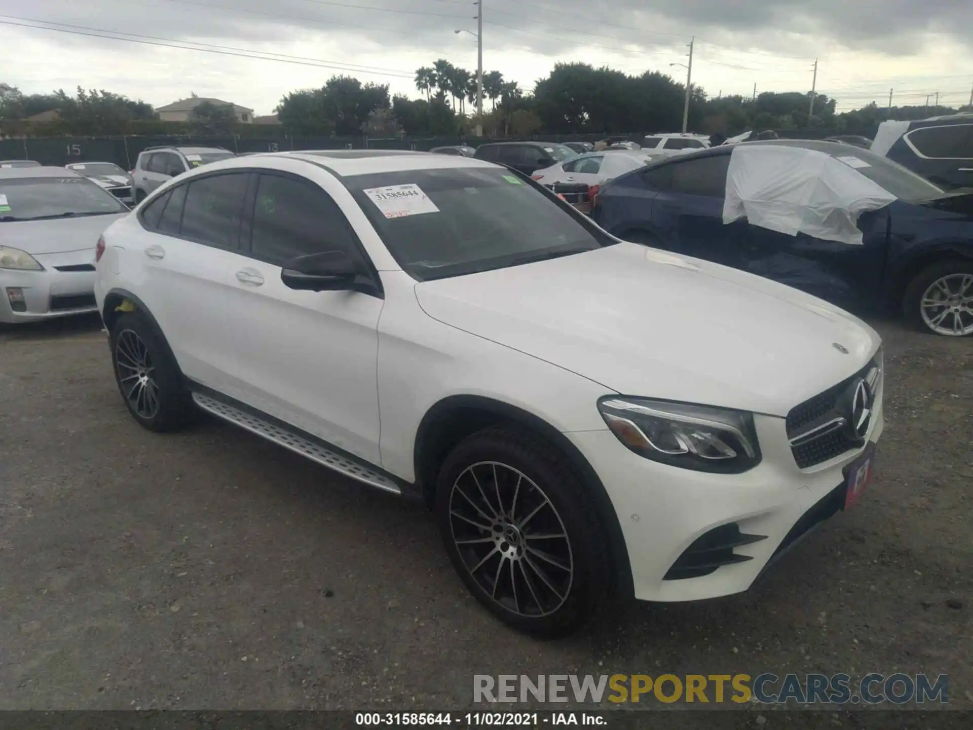 1 Photograph of a damaged car WDC0J4KB7KF599993 MERCEDES-BENZ GLC 2019