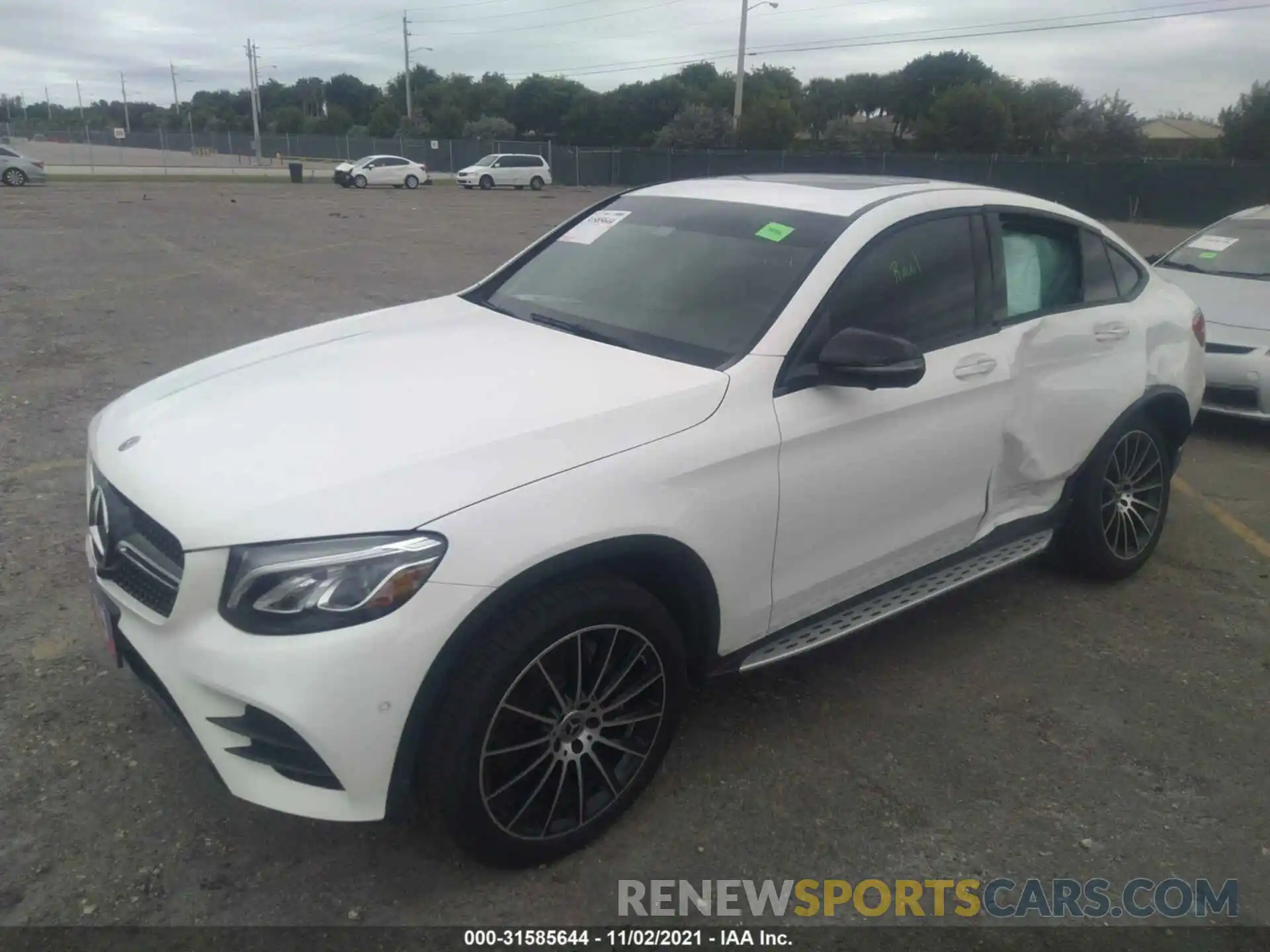 2 Photograph of a damaged car WDC0J4KB7KF599993 MERCEDES-BENZ GLC 2019