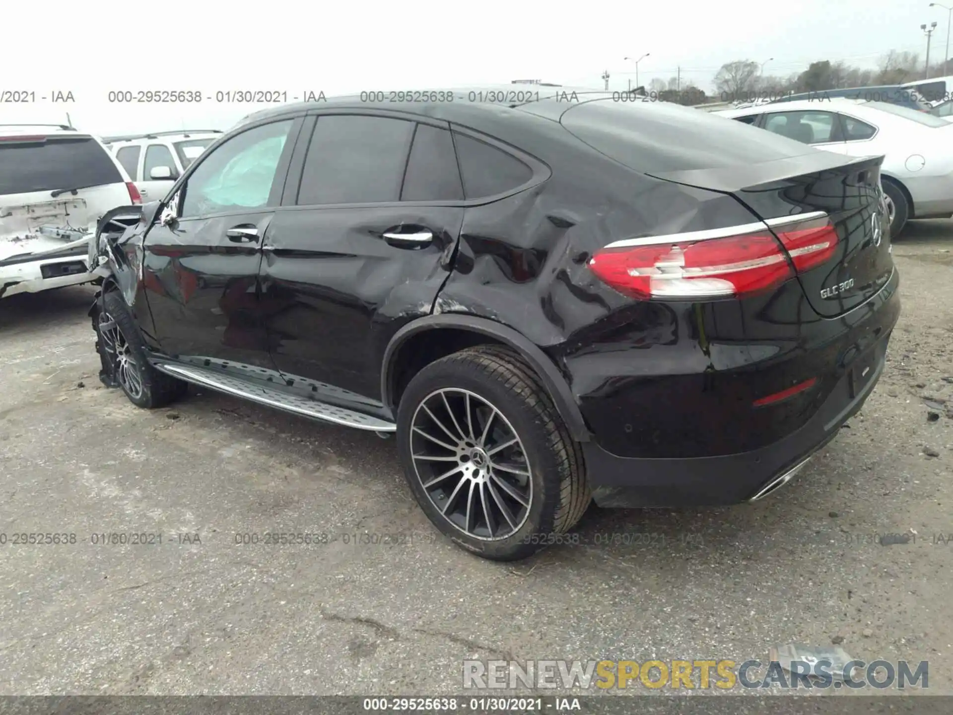 3 Photograph of a damaged car WDC0J4KB9KF666254 MERCEDES-BENZ GLC 2019