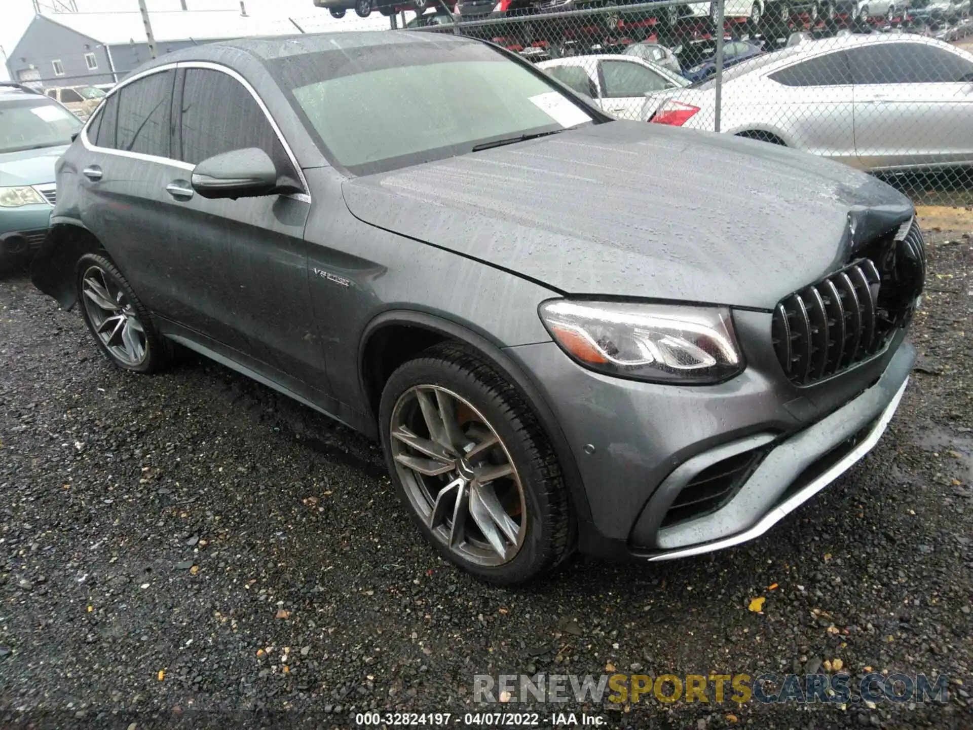 1 Photograph of a damaged car WDC0J8JBXKF526819 MERCEDES-BENZ GLC 2019