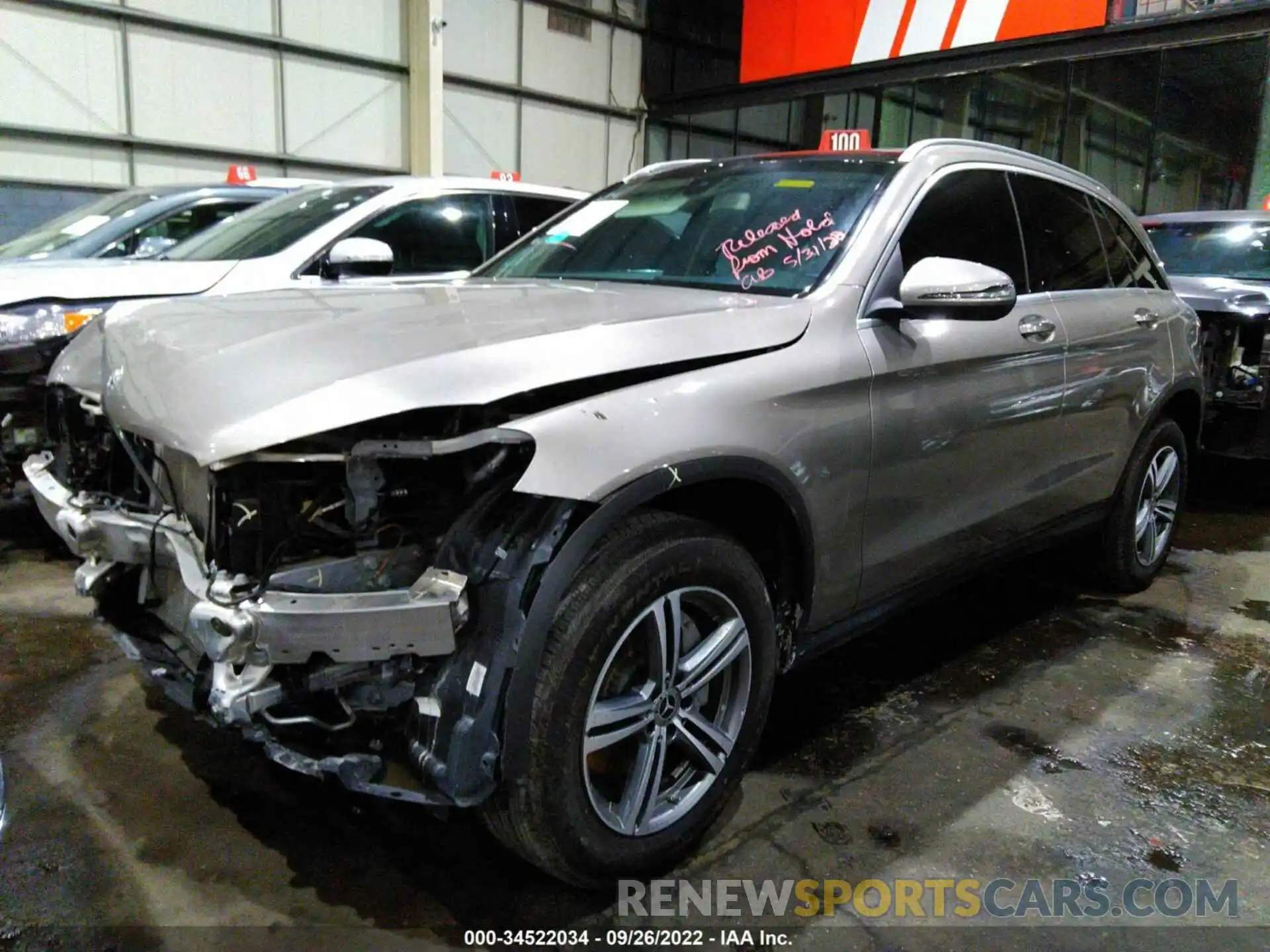 2 Photograph of a damaged car 00COG8EBXLF722852 MERCEDES-BENZ GLC 2020