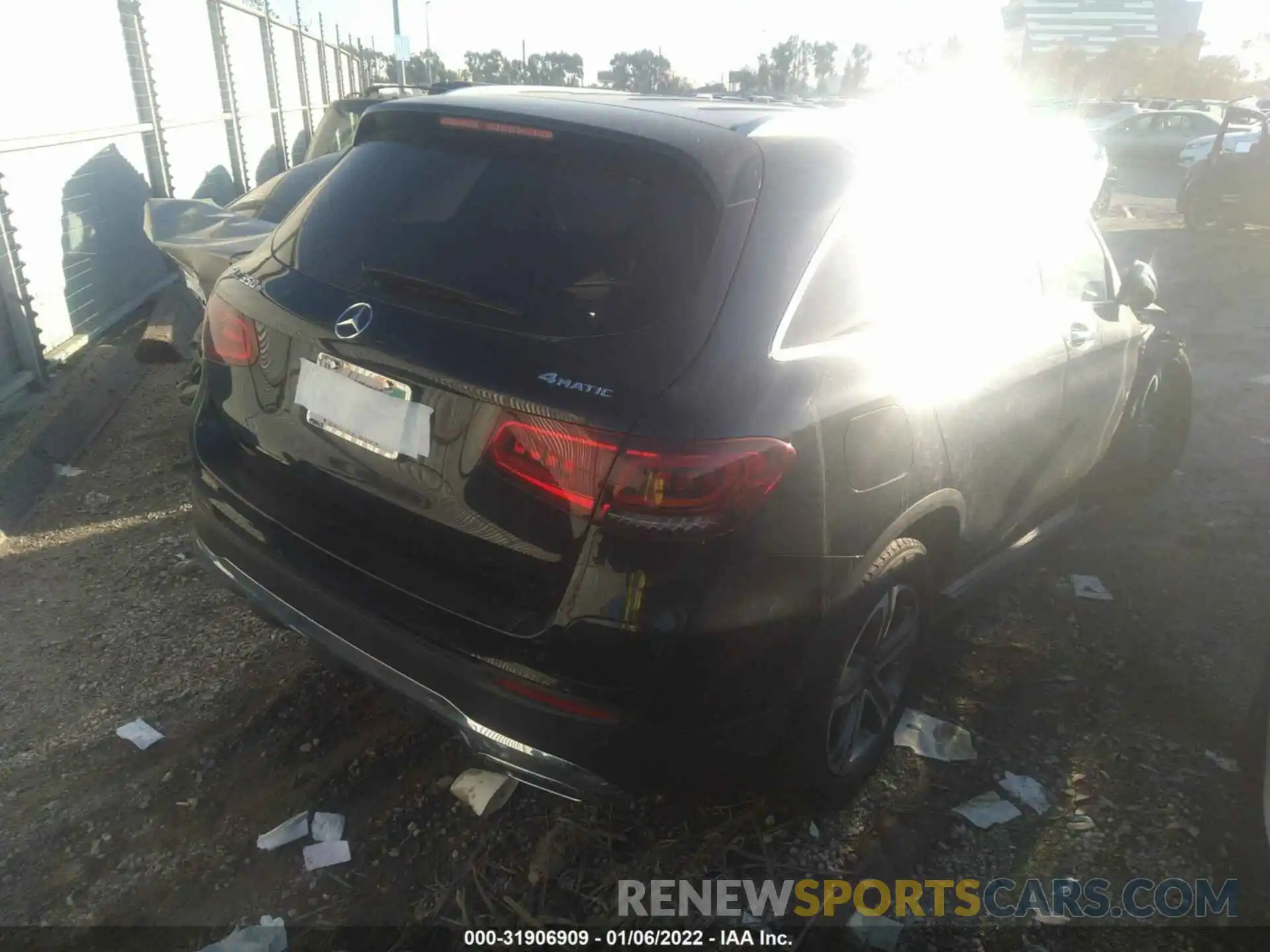 4 Photograph of a damaged car W1N0G5DB3LF797777 MERCEDES-BENZ GLC 2020