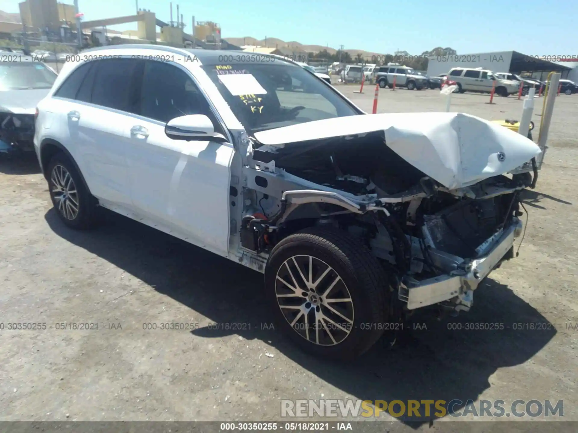 1 Photograph of a damaged car W1N0G5DB6LF797790 MERCEDES-BENZ GLC 2020