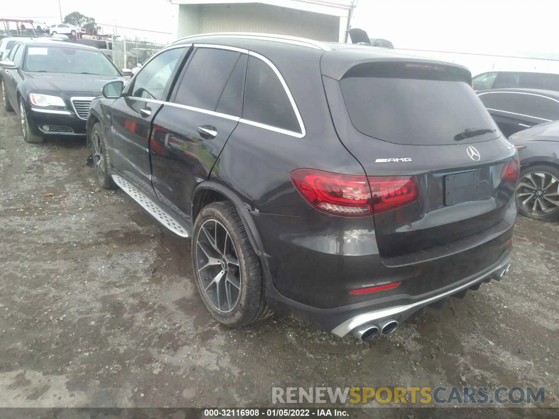 3 Фотография поврежденного автомобиля W1N0G6EB6LF774918 MERCEDES-BENZ GLC 2020